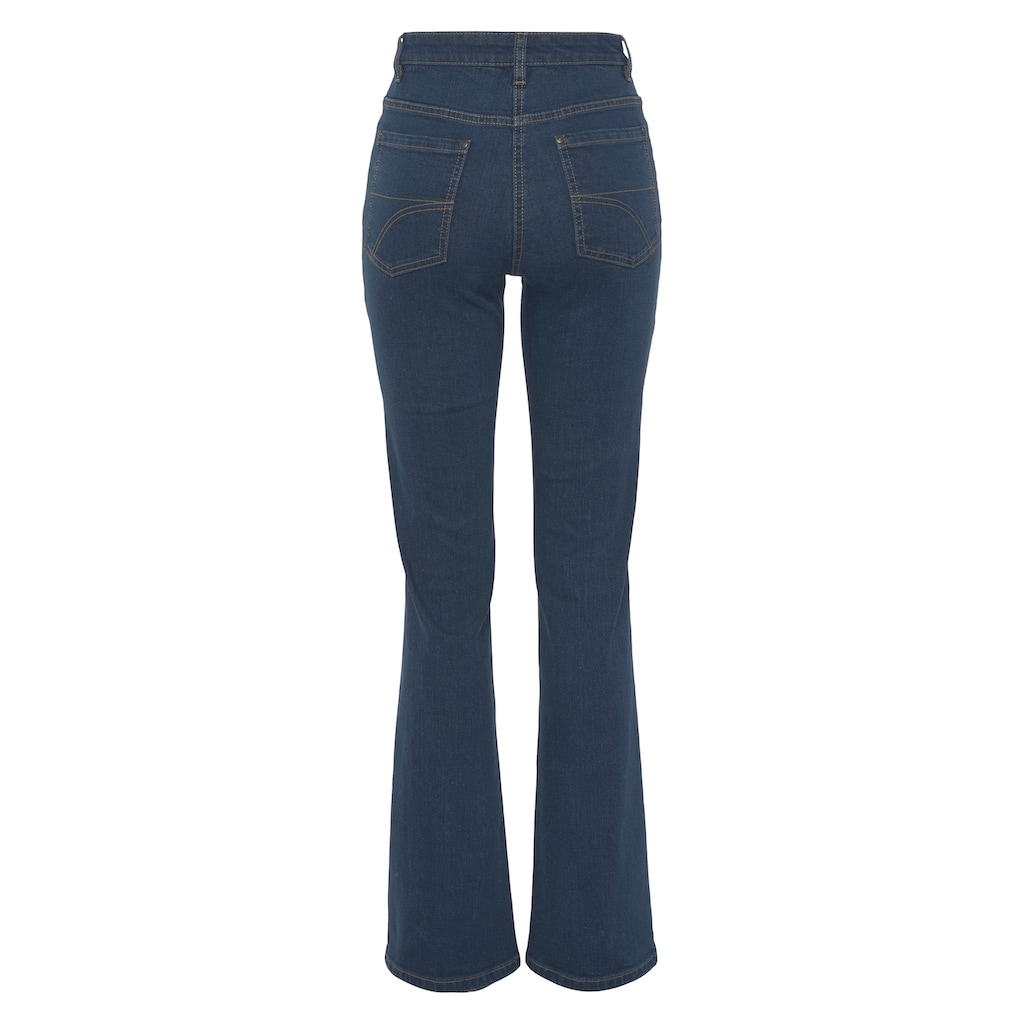 Arizona Bootcut-Jeans, High Waist