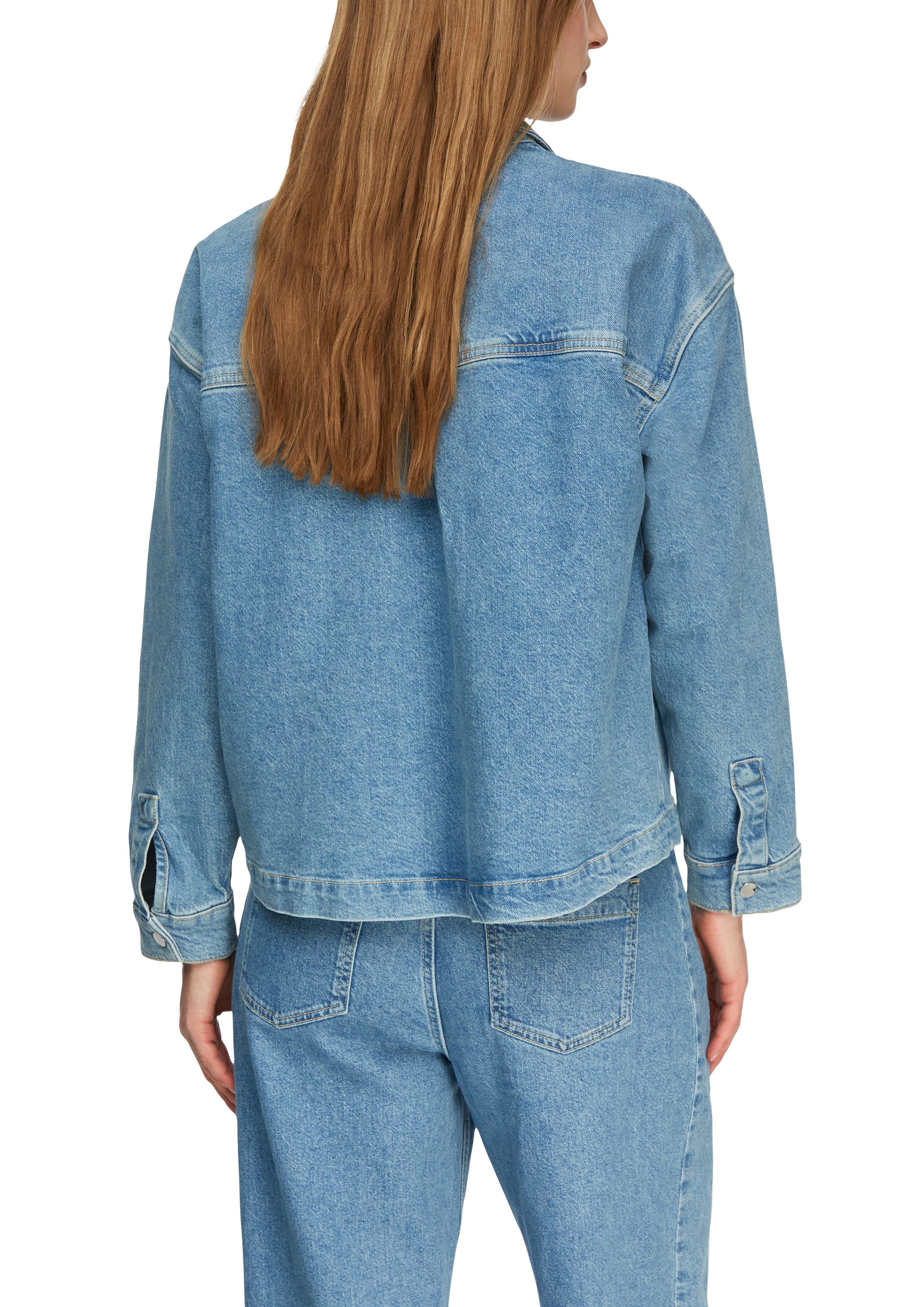 Comma Jeansjacke mit Taschen