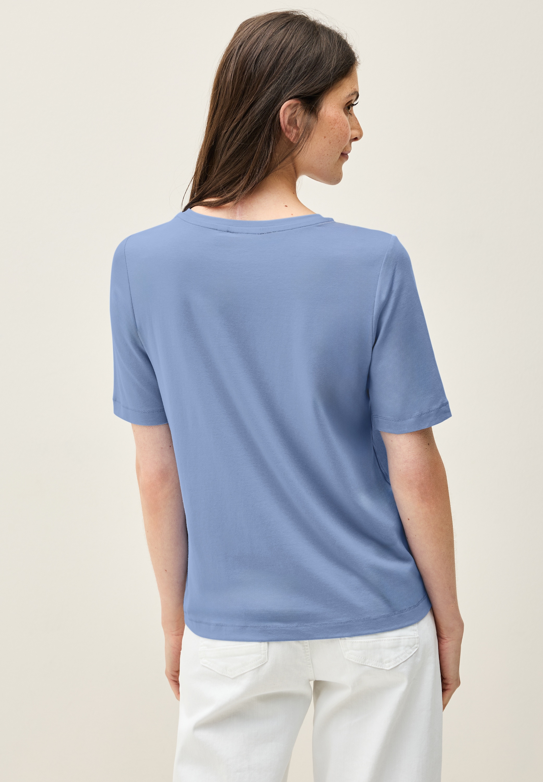 Cecil T-Shirt, im soften Baumwoll-Mix