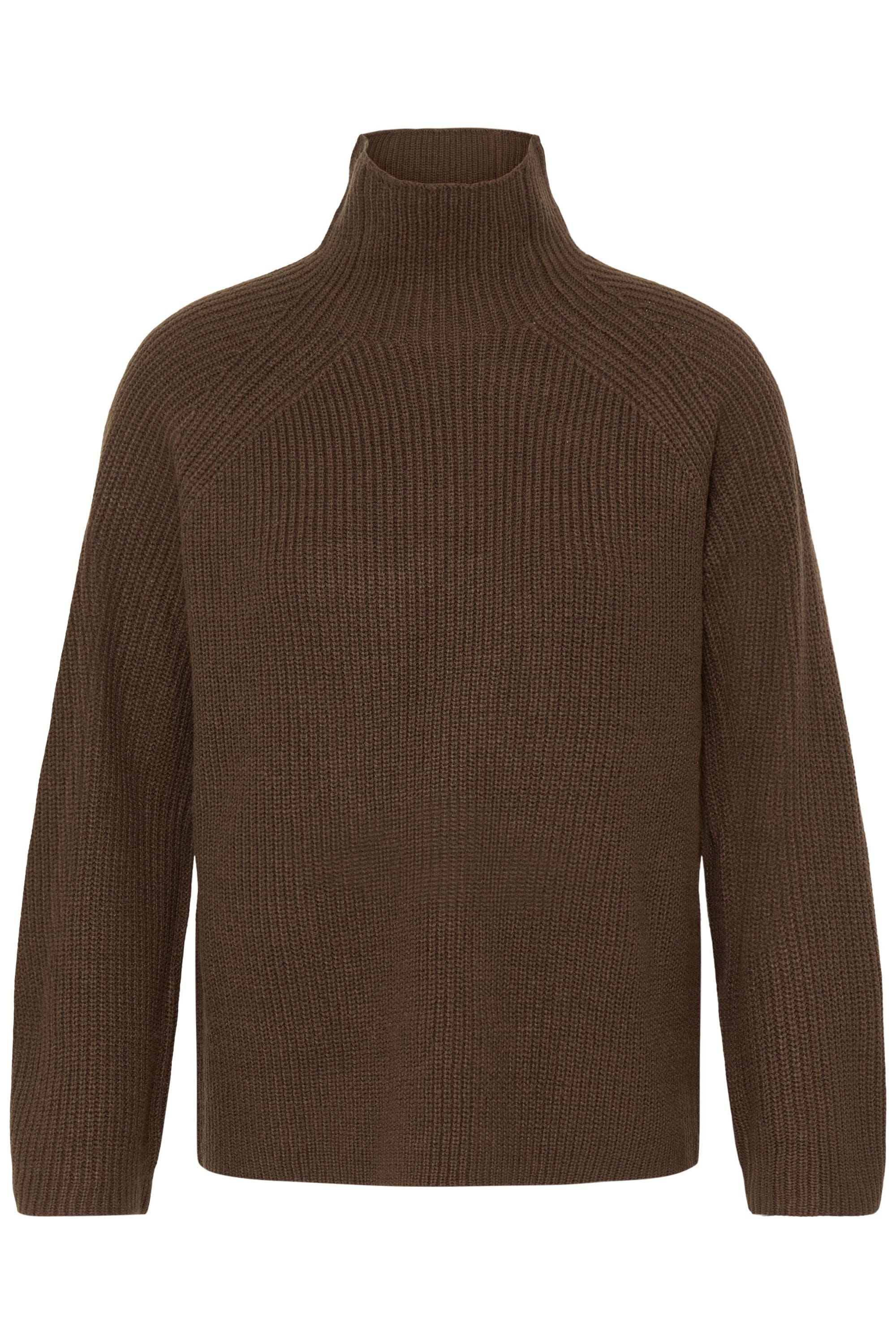 OXMO Strickfleece-Pullover "Strickpullover OXBMMNELLY TURTLENECK" günstig online kaufen