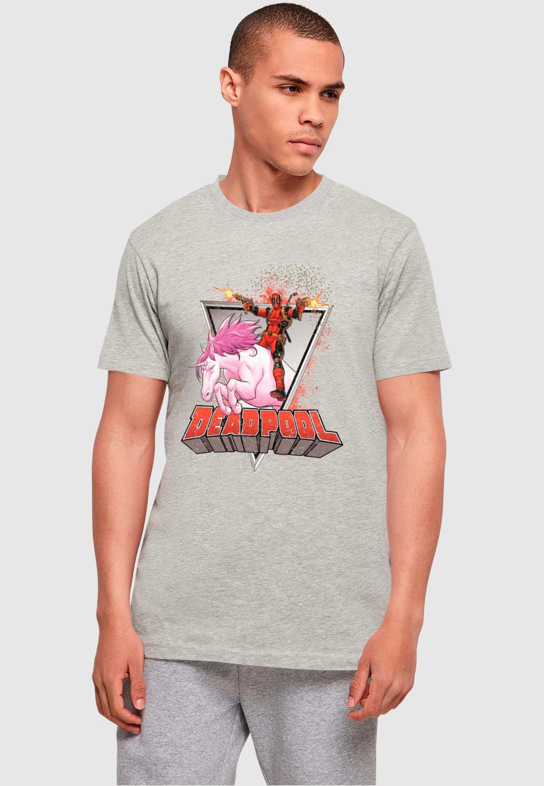 ABSOLUTE CULT T-Shirt "ABSOLUTE CULT Herren Deadpool - Rides a Unicorn T-Sh günstig online kaufen