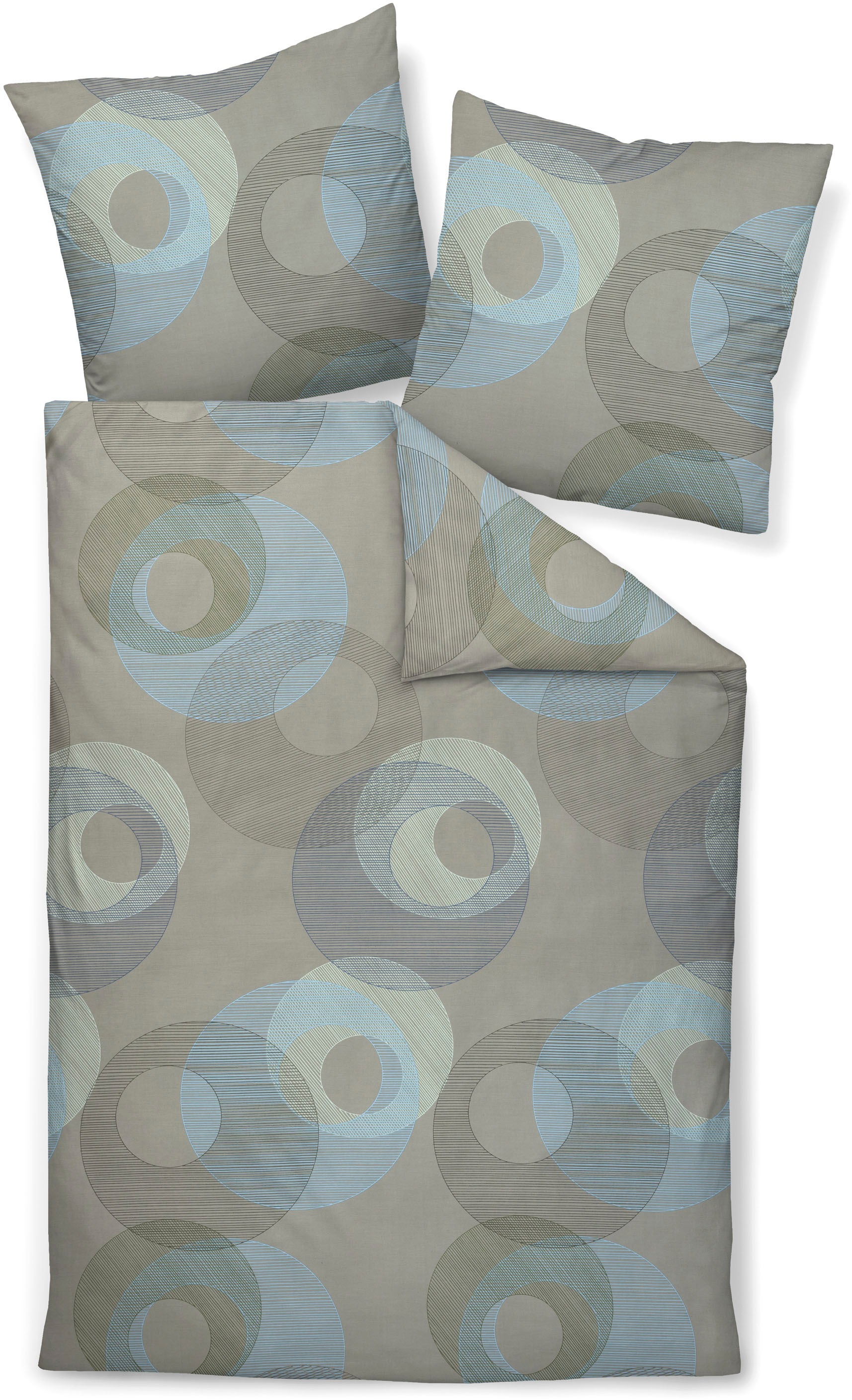 Janine Bettwäsche "Mako-Satin 31167" 2 tlg. tlg. Bettwäsche ab Größe 135x20 günstig online kaufen