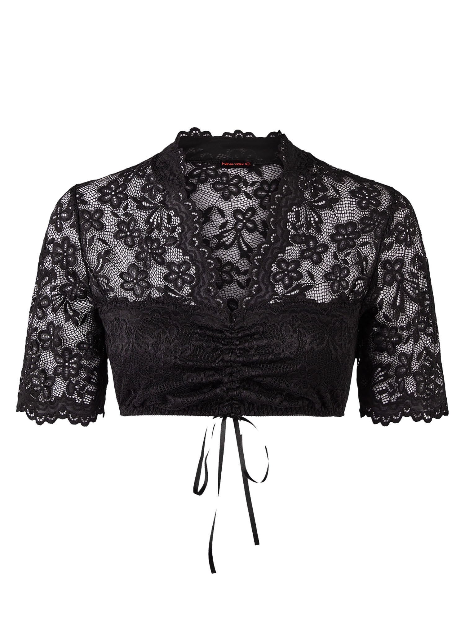 Nina Von C. Dirndlbluse »Dirndlbluse halbarm Melina«