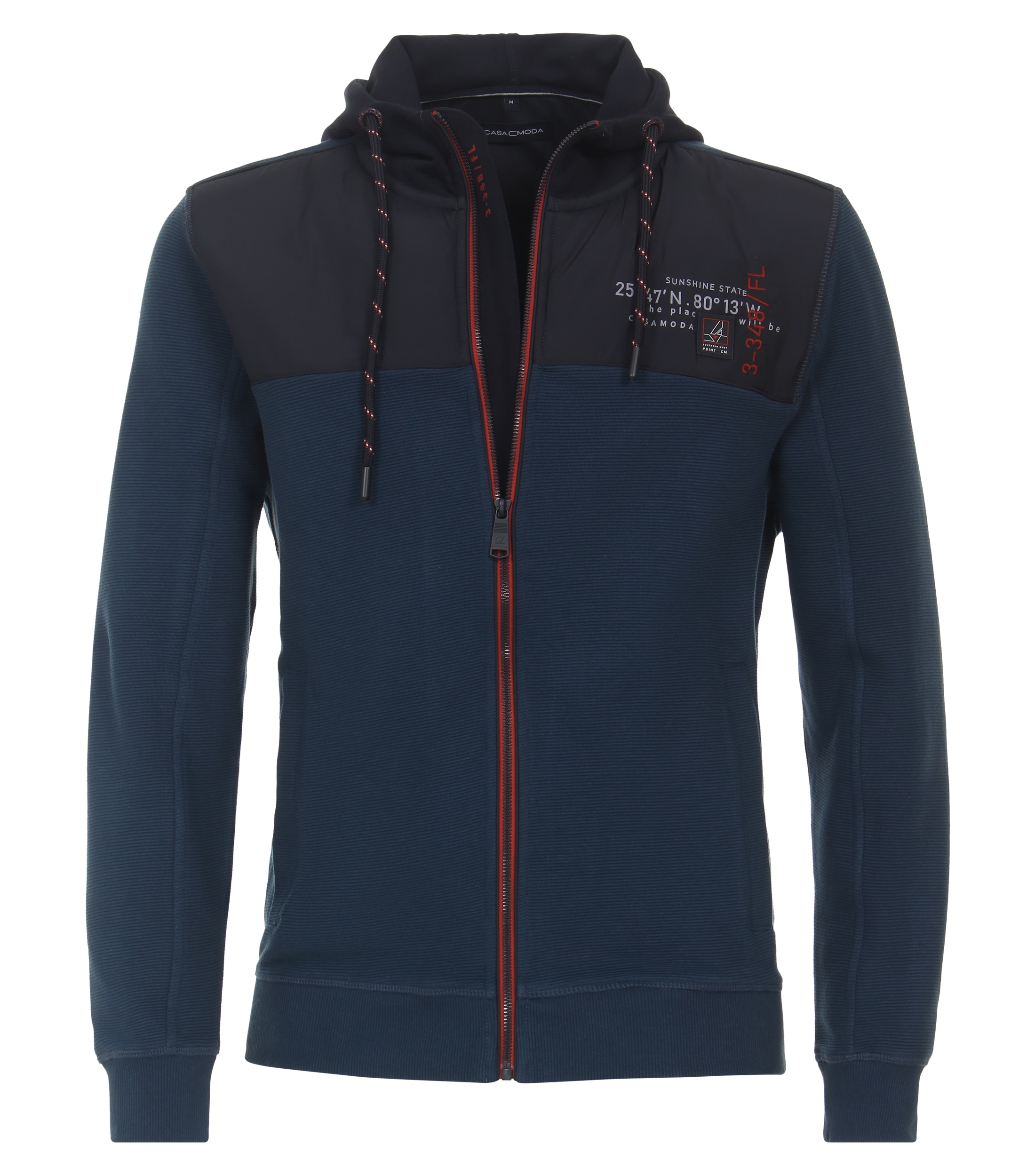 CASAMODA Sweatjacke "CASAMODA Sweatjacke uni" günstig online kaufen