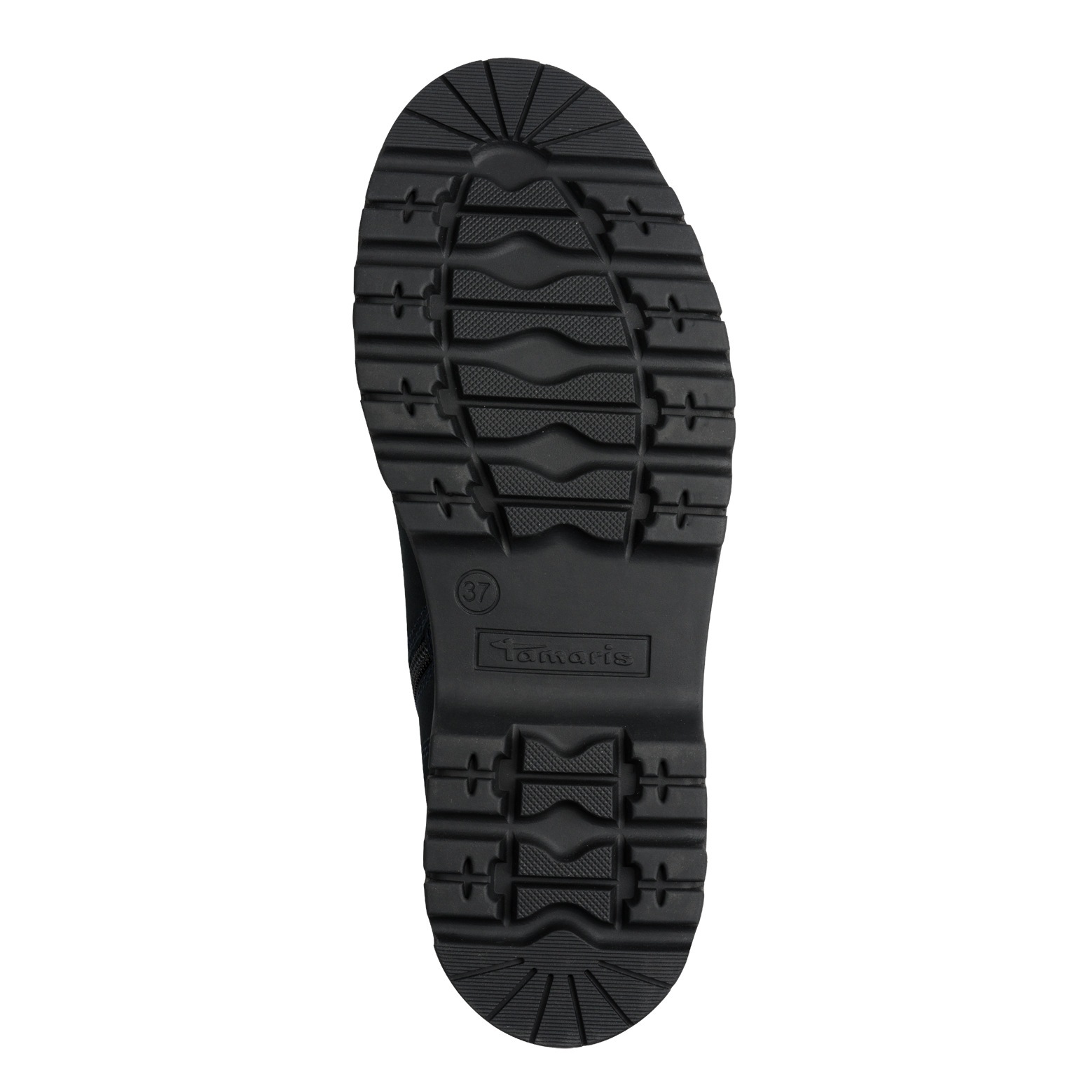 Tamaris Chelseaboots, Blockabsatz, Basicboots, Stiefelette mit dezenten Ziernähten