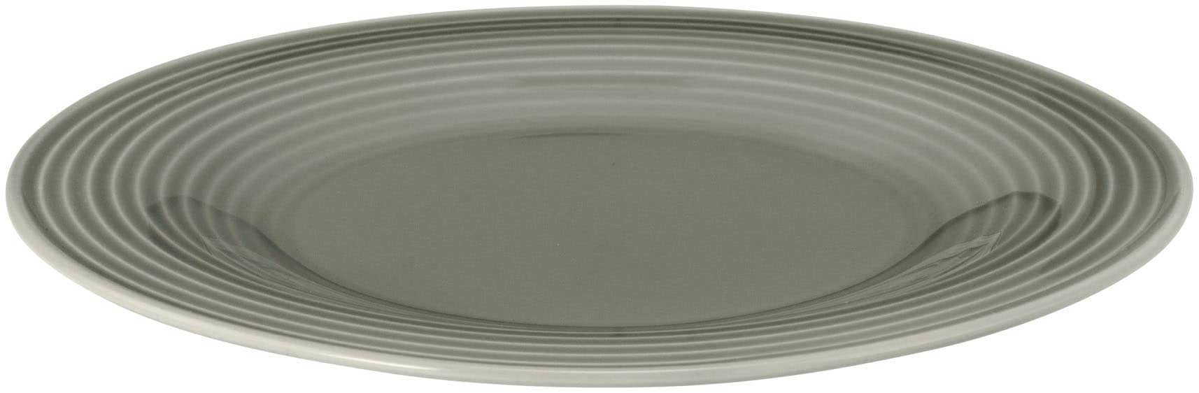Seltmann Weiden Teeservice »Geschirr-Set Beat«, (Set, 18 tlg., 6 x Teeobertasse, 6 x Kombi-Untertasse klein, 6 x Brotteller), Teller, Tassen, Untertassen, Rillendekor, 18 Teile, für 6 Personen