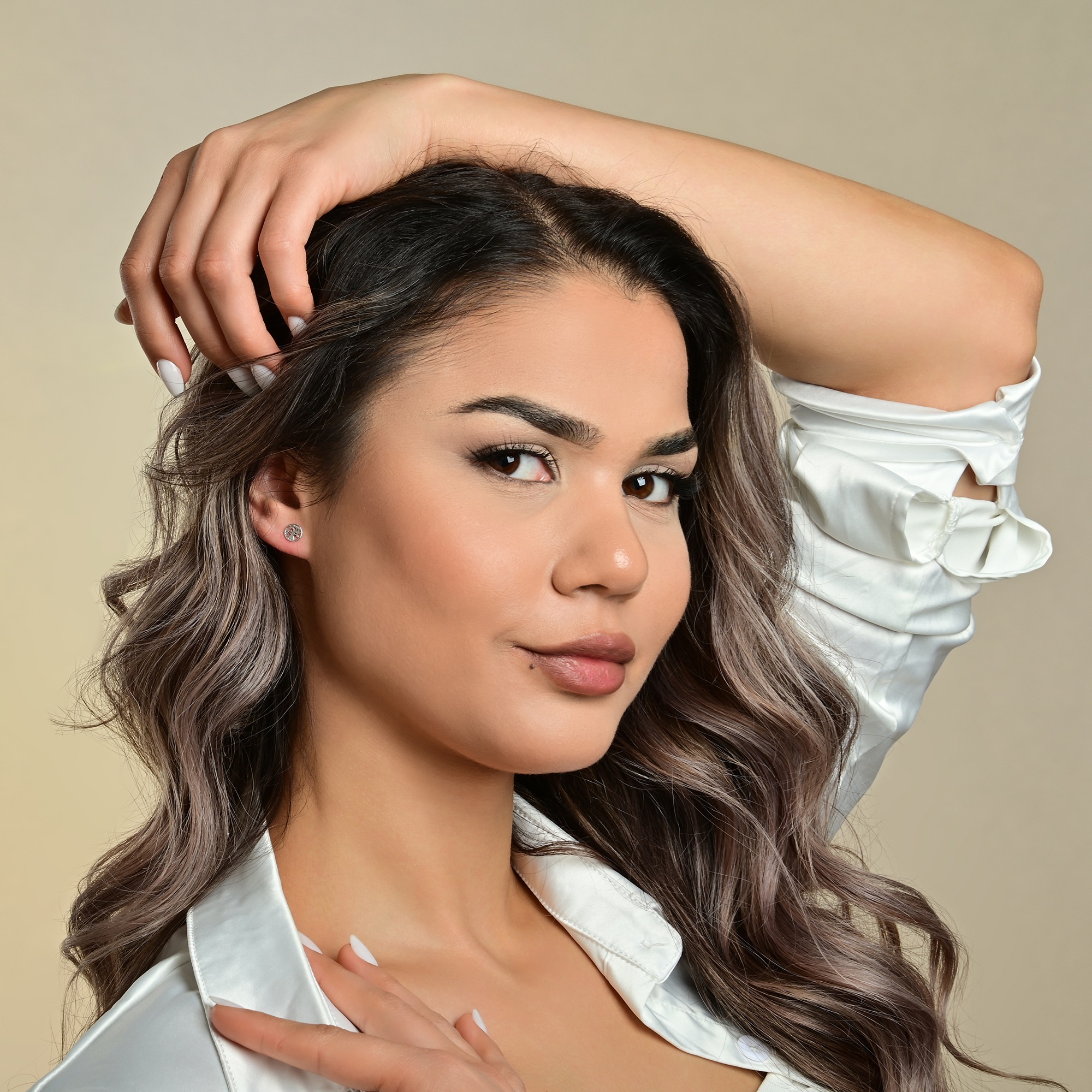 Adelia´s Paar Ohrhänger "Damen Ohrringe – Ohrstecker Lebensbaum aus 925 Sil günstig online kaufen