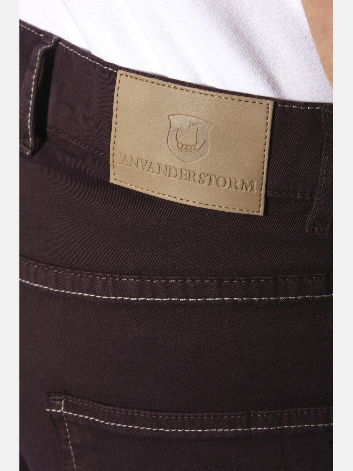 Jan Vanderstorm 5-Pocket-Hose »Tiefbundhose RALUNDE«, (1 tlg.), im Five-Pocket-Design
