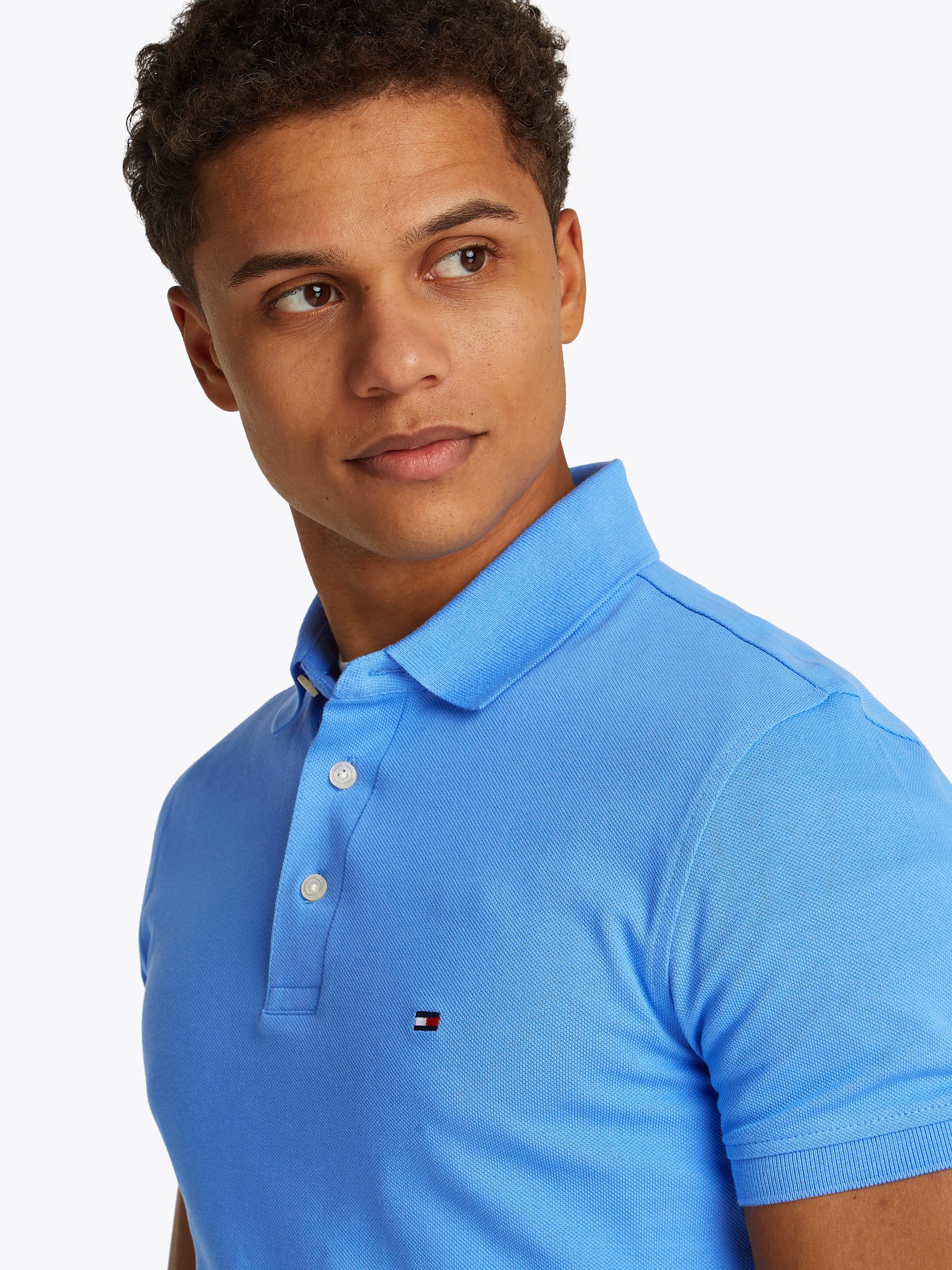 Tommy Hilfiger 1985 Polo Blau - Größe M günstig online kaufen