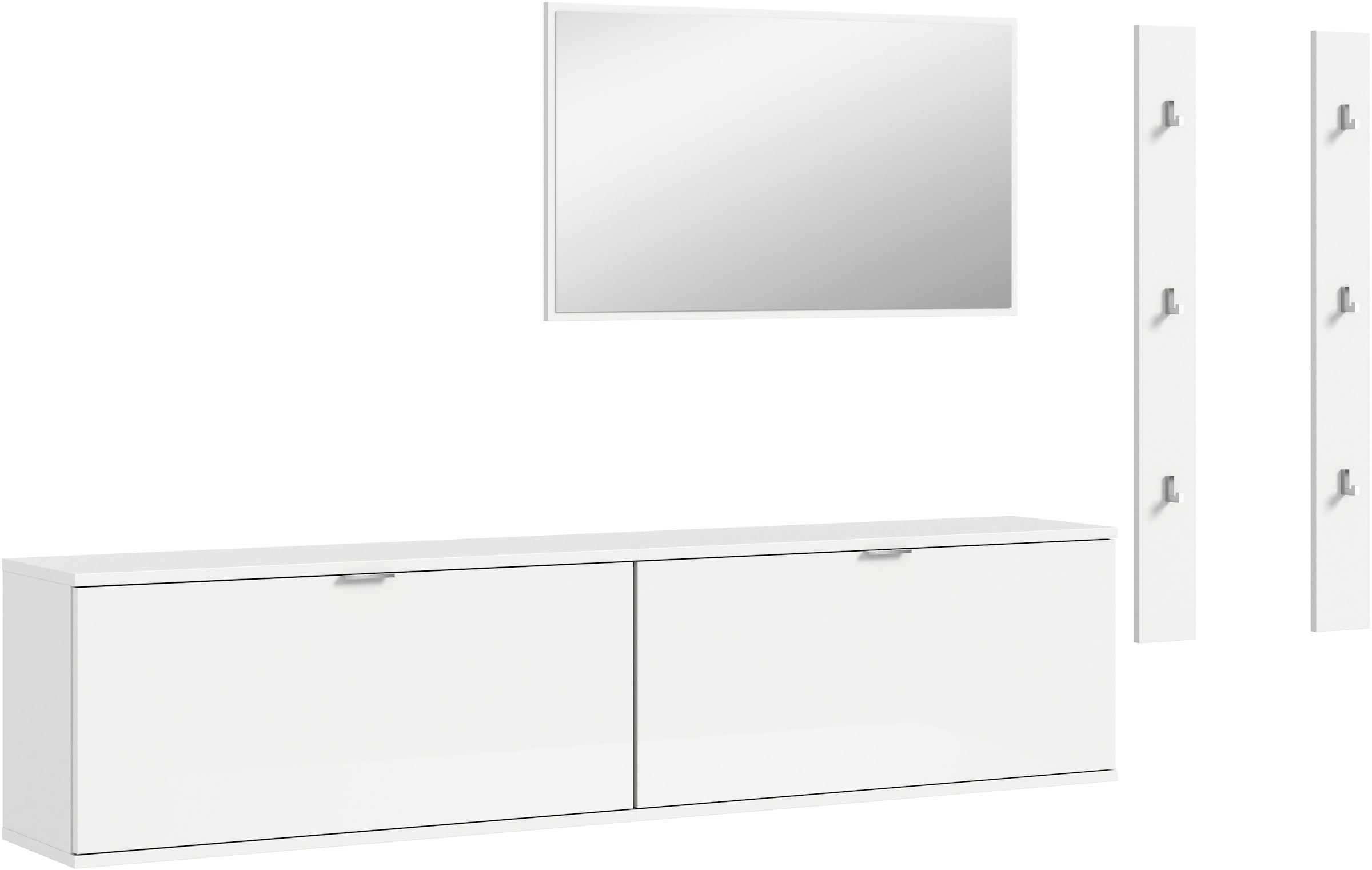 INOSIGN Garderoben-Set "Trondheim Garderobenset 4-tlg., Breite 237 cm,", (4 günstig online kaufen