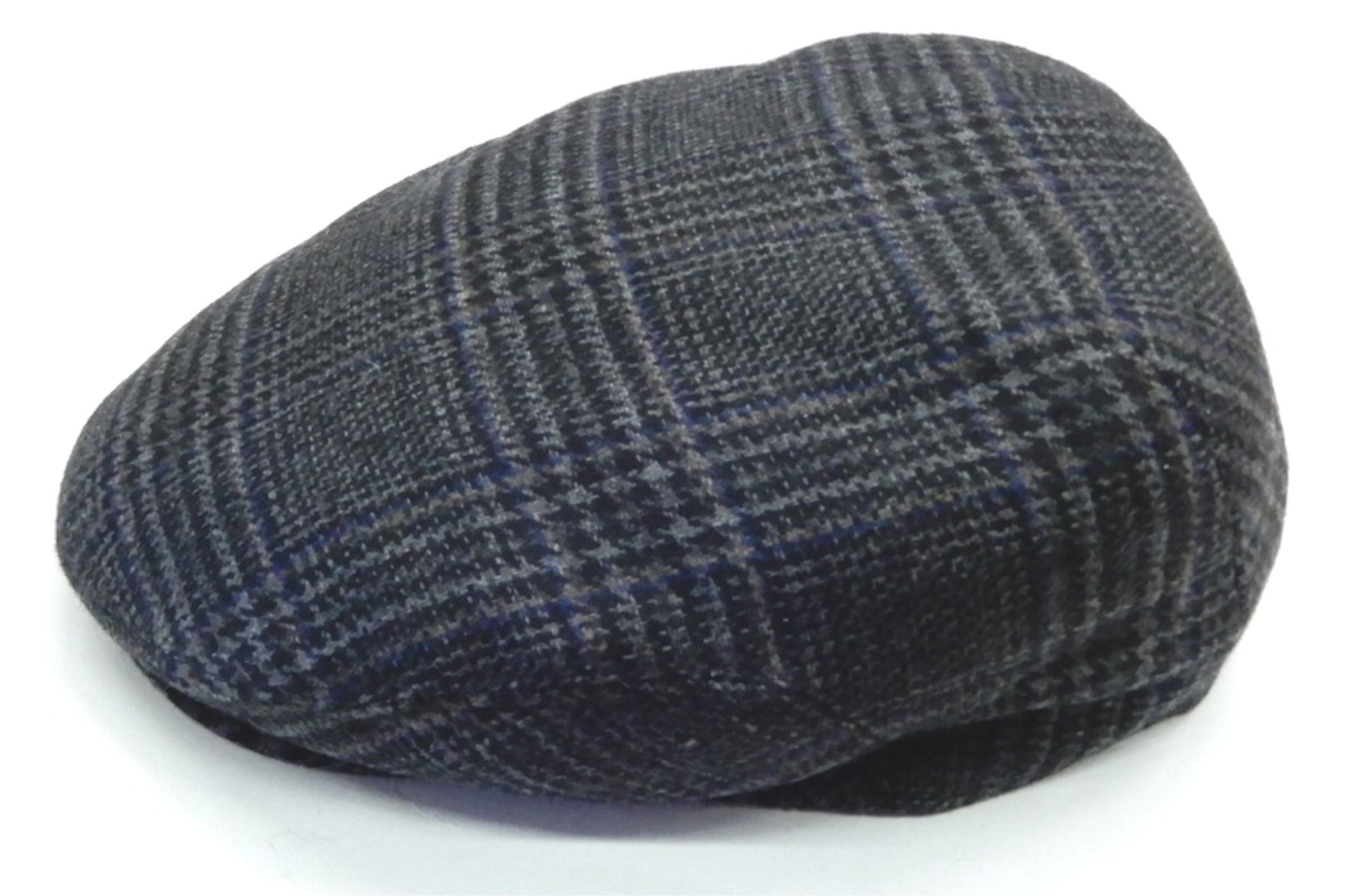 Chaplino Flat Cap, in Glencheck-Karodesign