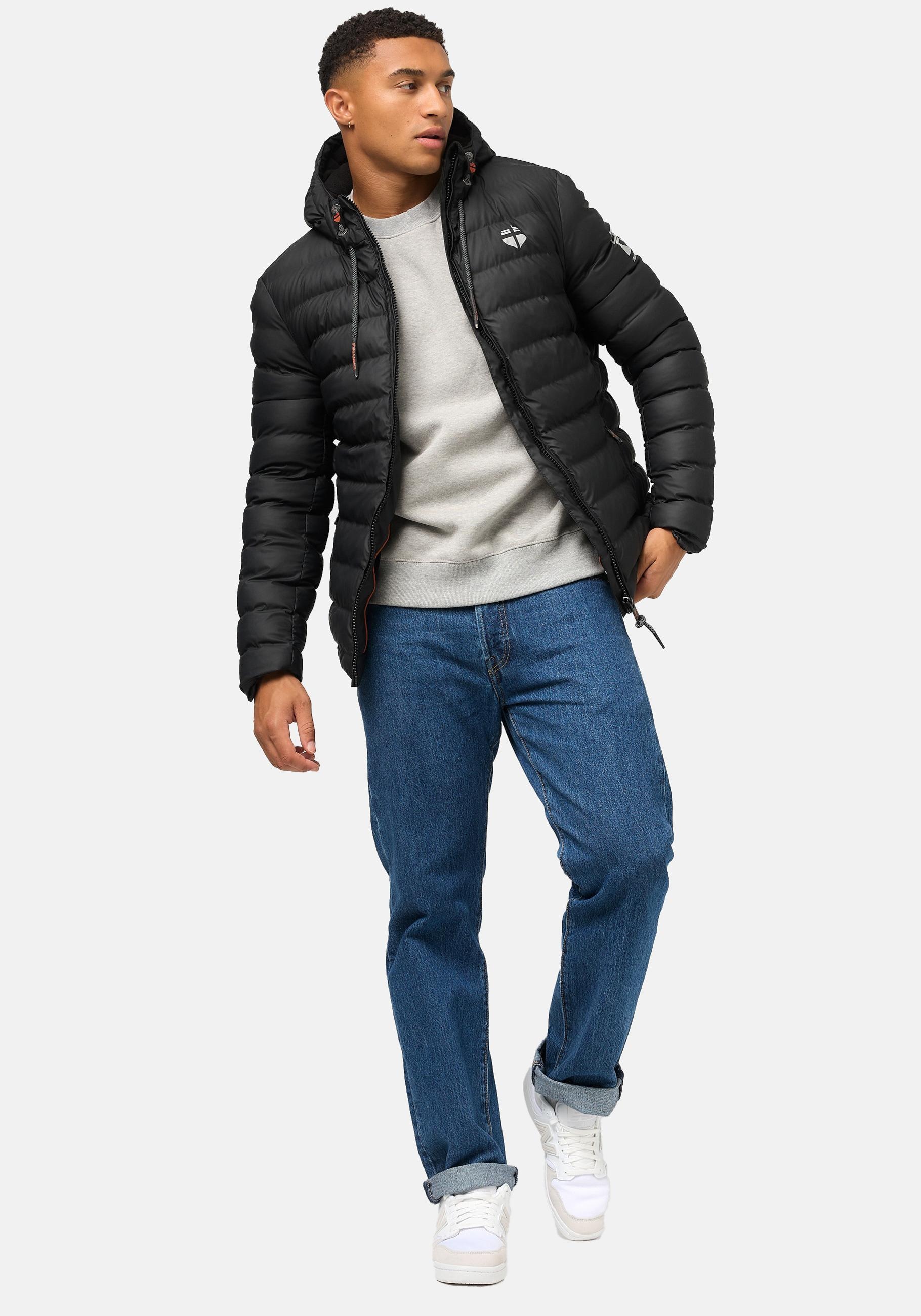 Stone Harbour Winterjacke »Zaharoo«, mit Kapuze, Wasserdichte, gesteppte Regenjacke für den Winter