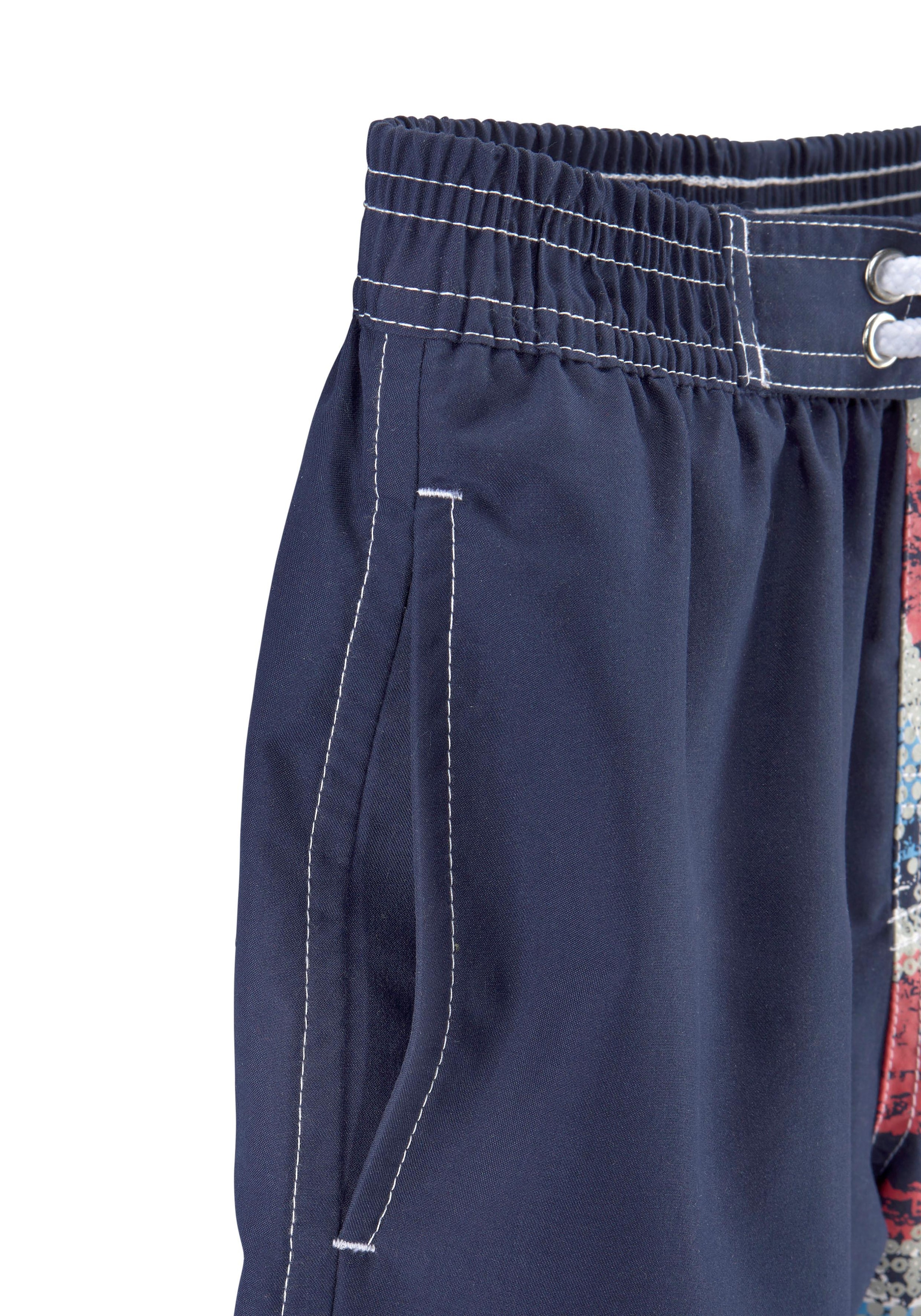 Venice Beach Badeshorts, mit Flaggen-Druck