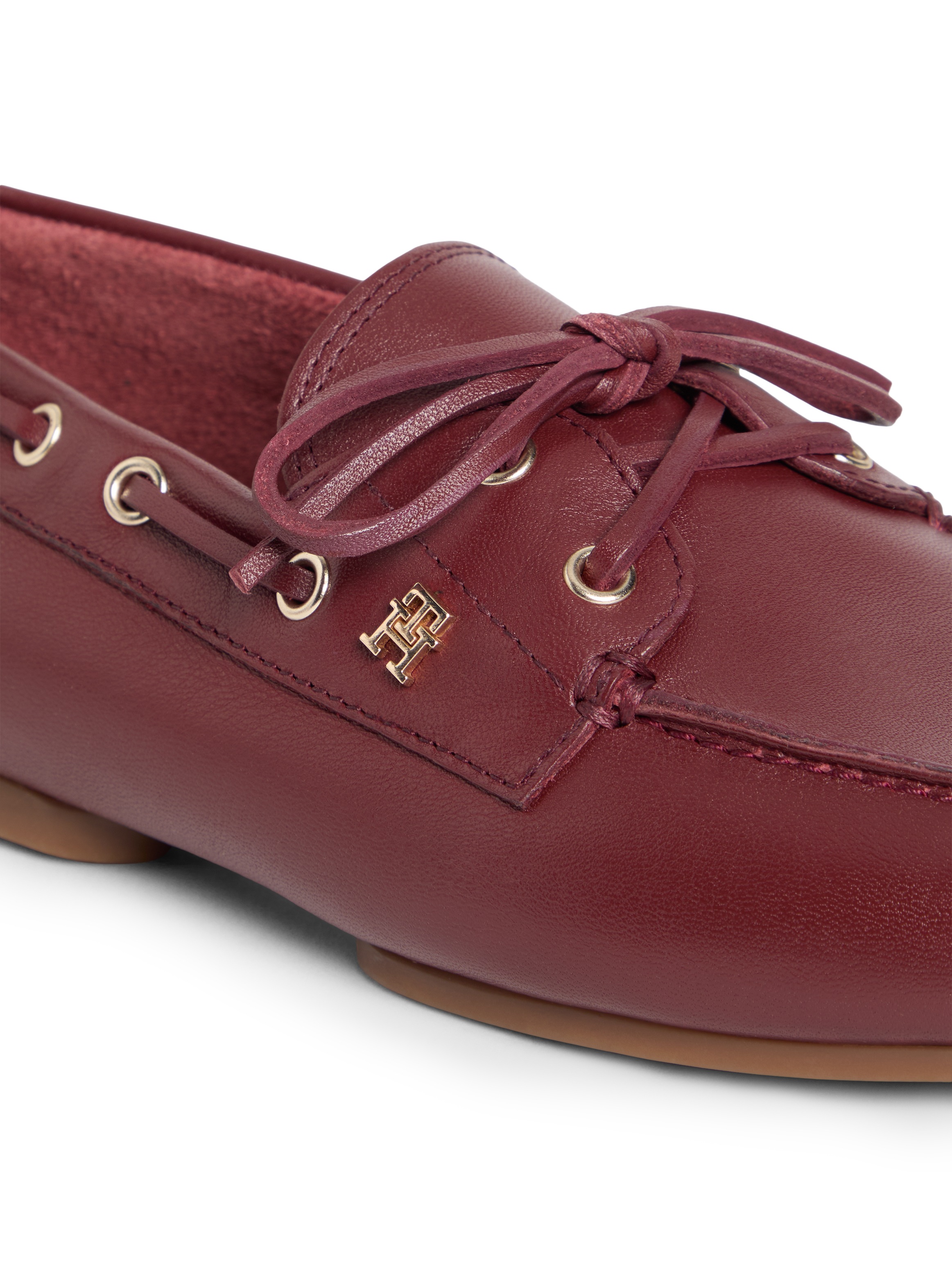 Tommy Hilfiger Bootsschuh "TH SLEEK LEATHER BOAT SHOE" Bootsschuh, Business günstig online kaufen