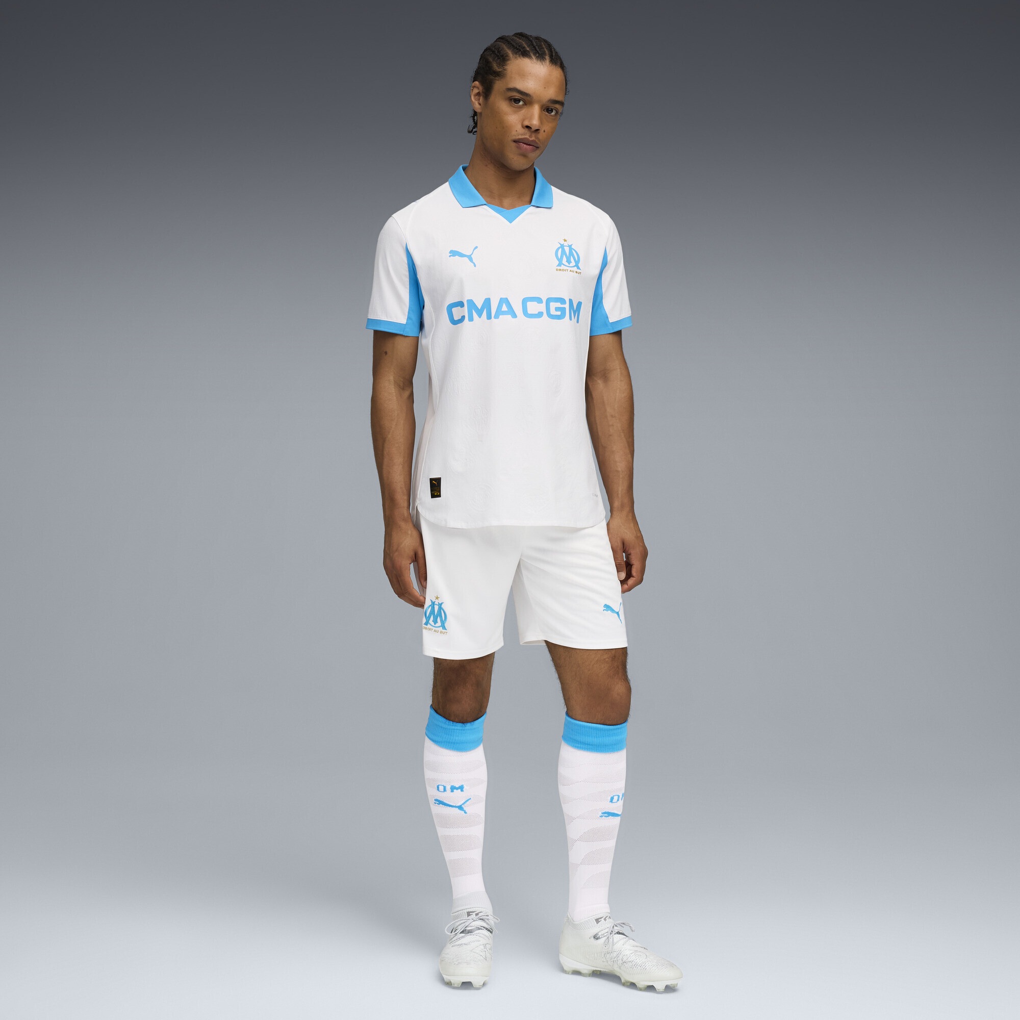 PUMA Sporthose »Olympique de Marseille 25/26 Shorts Herren«