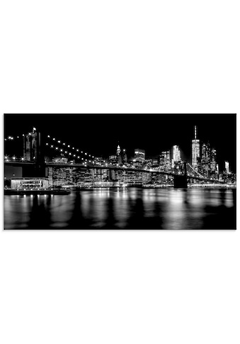 Artland Stiklinis paveikslas »Manhattan Skylin...