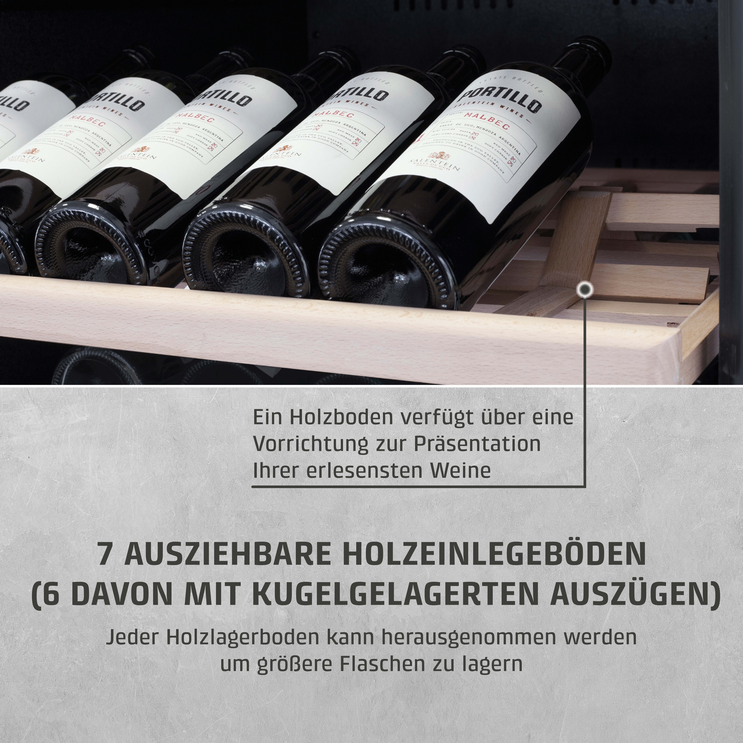 Caso Weinkühlschrank »729 WineExclusive 126 Smart«