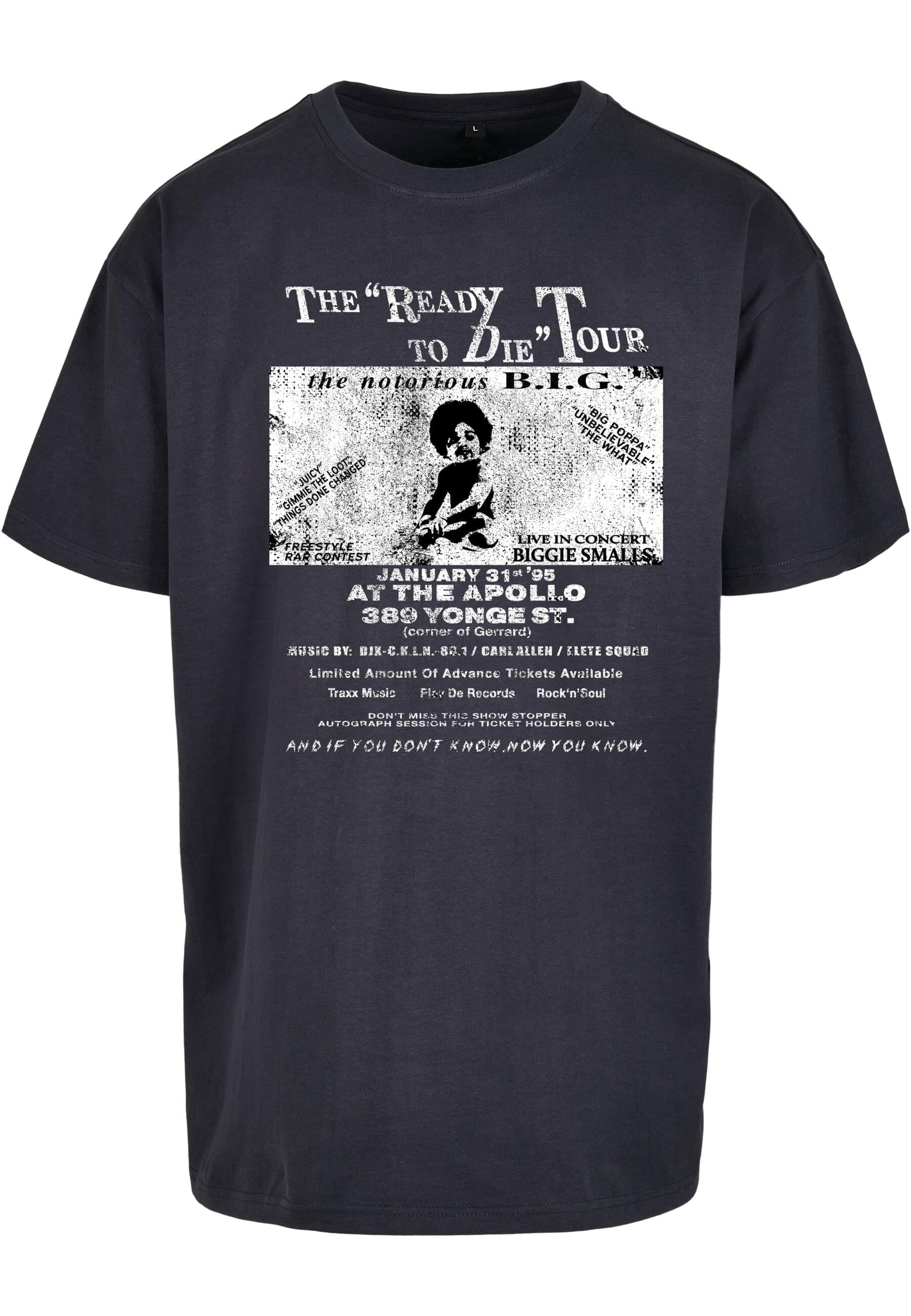 MisterTee T-Shirt "MisterTee Herren Biggie Tour Tee" 1 Stk. tlg. günstig online kaufen