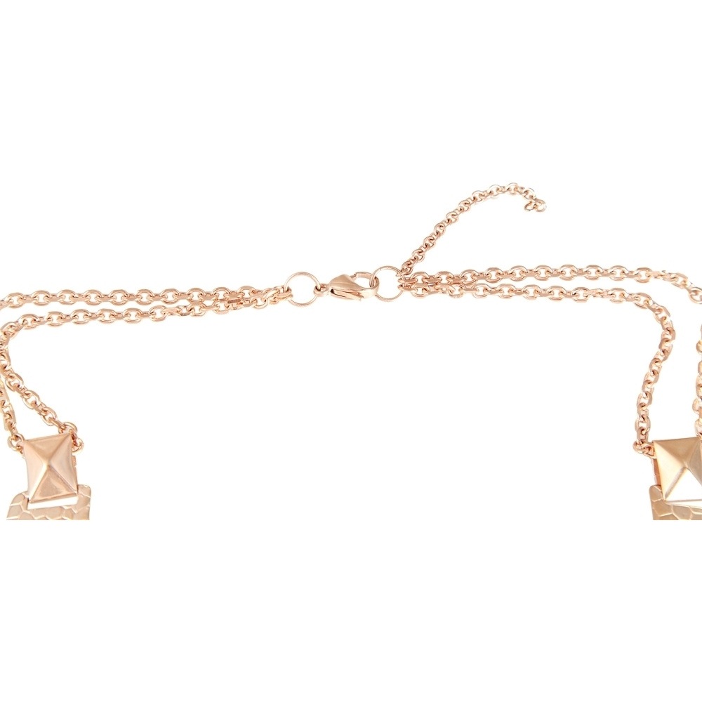 Kette ohne Anhänger ADELIA´S "Damen Halskette – Ankerkette aus Edelstahl 45 cm", gold, Halsketten, Damen, 45cm, Edelstahl, Ein Geschenk, das Freude macht 2