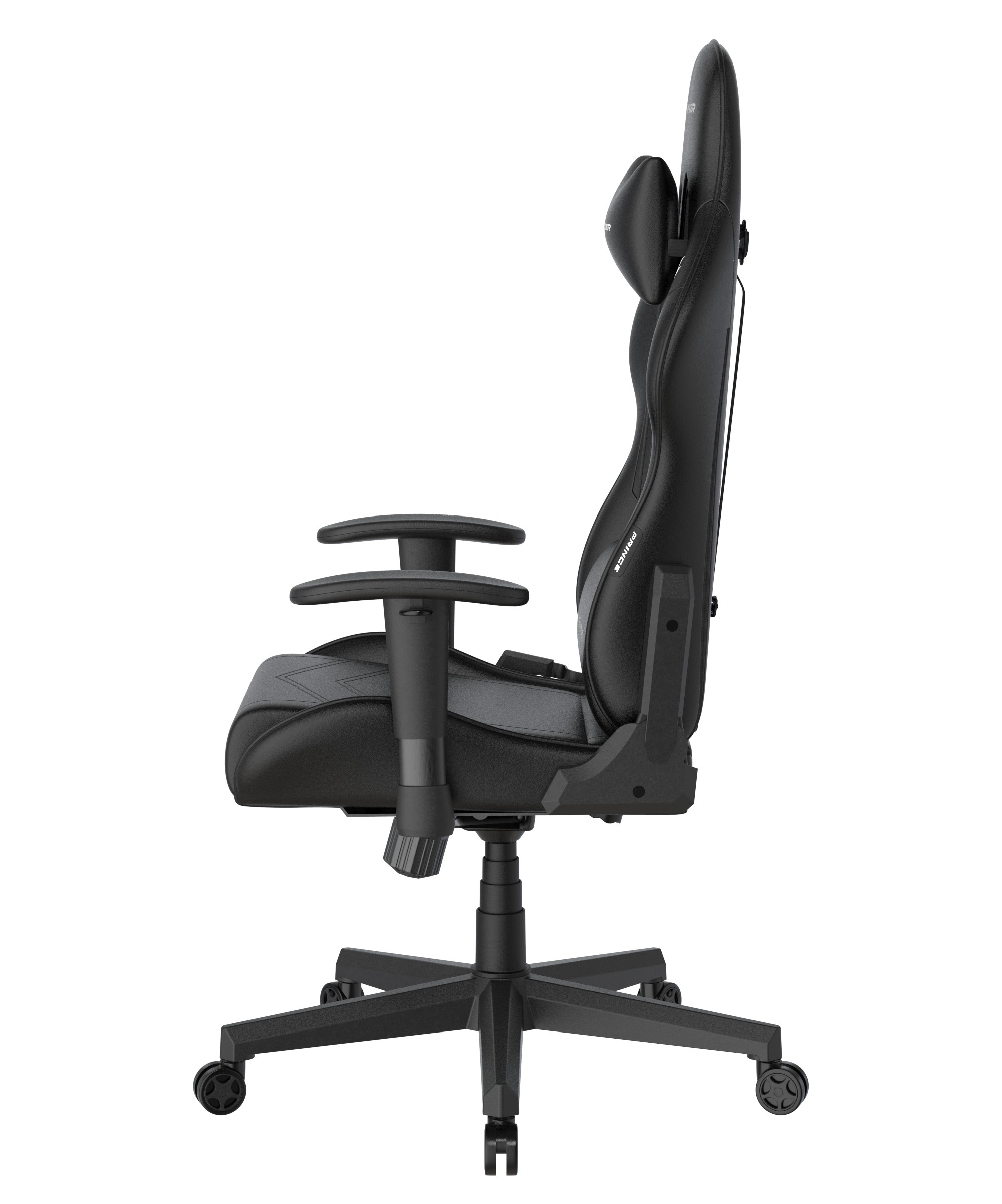 DXRacer Gaming-Stuhl »Prince Gaming Chair Regular L, PVC, schwarz schwarz«