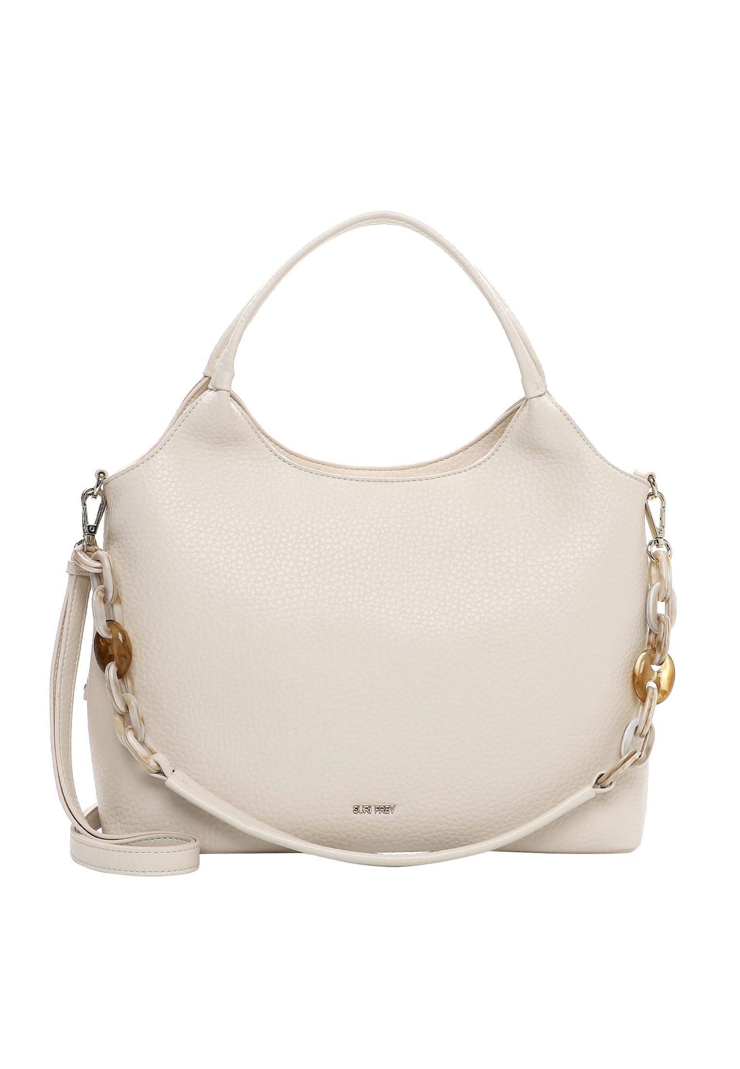 SURI FREY Damen Shopper "Shopper SFY Jeanny", beige, Polyurethan, Taschen