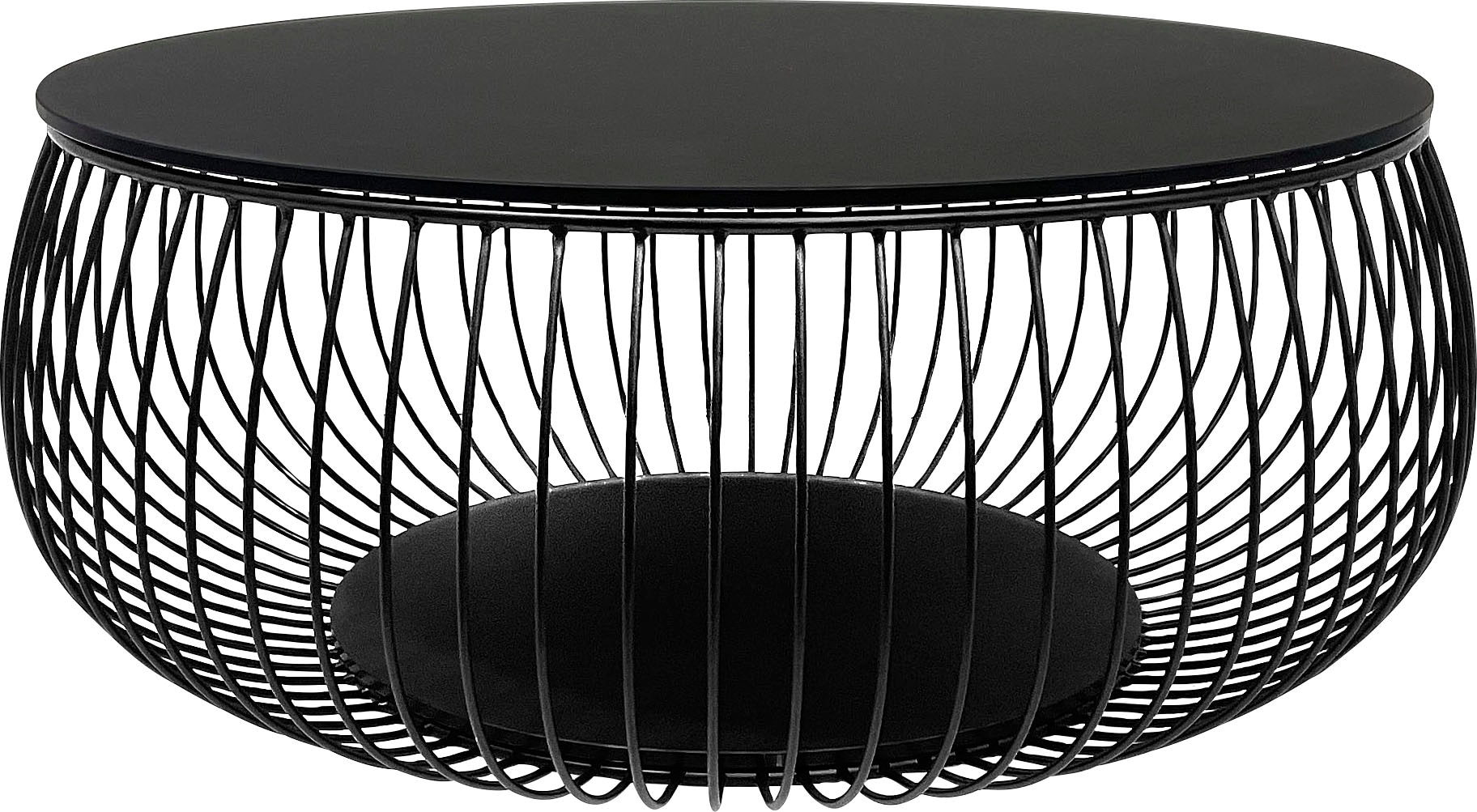 SalesFever Couchtisch "Couchtisch im minimalistischen Stil", 10 mm starke K günstig online kaufen