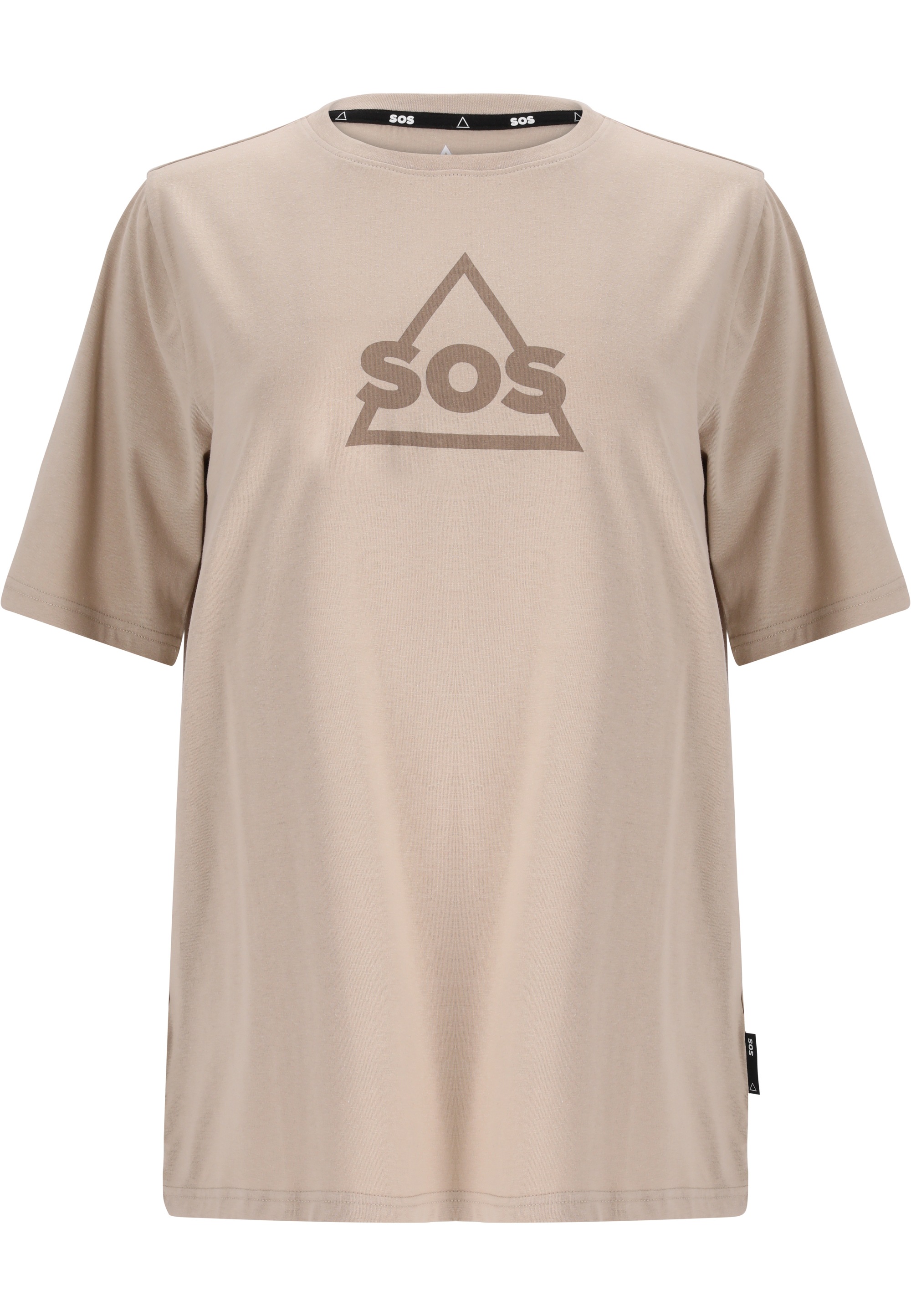 SOS Funktionsshirt »Kvitfjell«, mit trendigem Markenlogo auf der Front