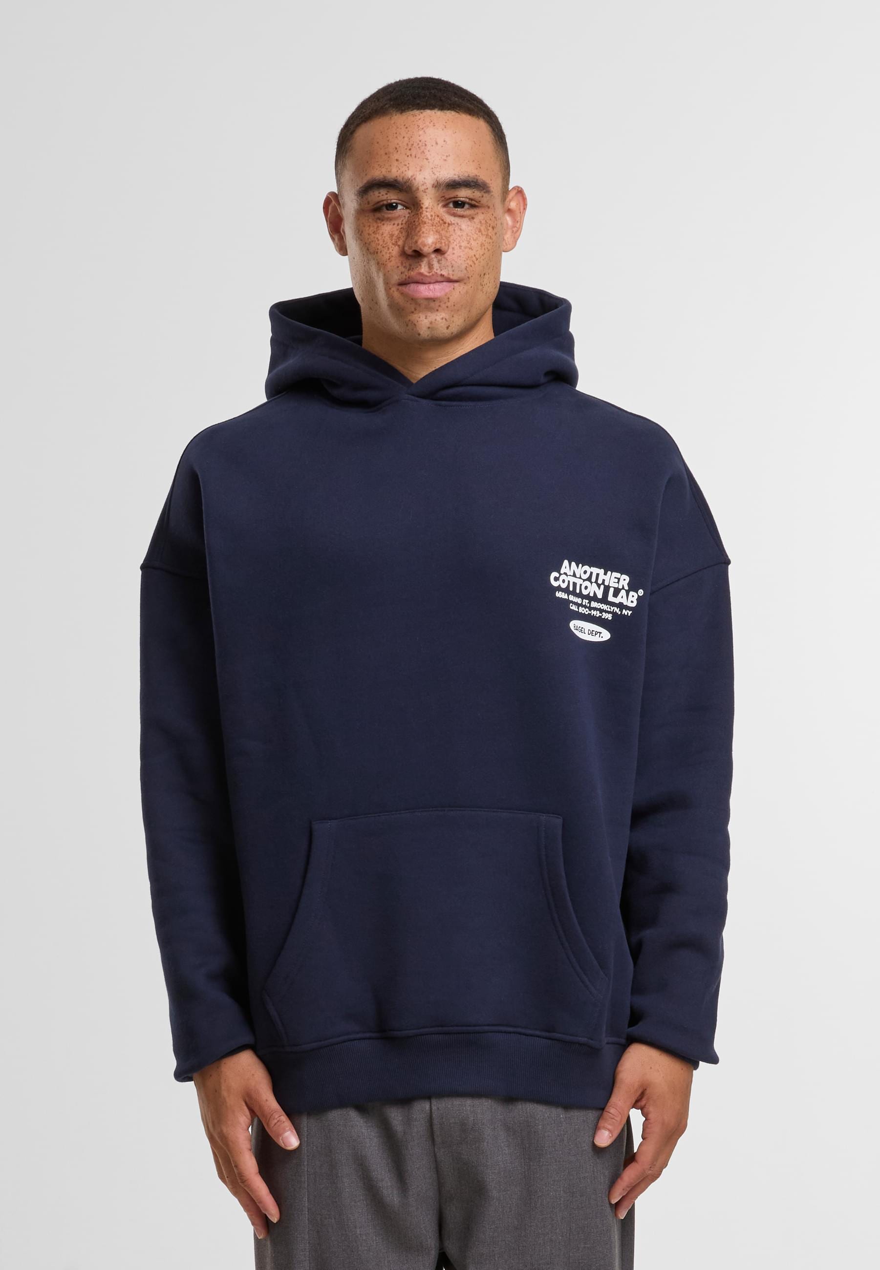 Another Cotton Lab Kapuzensweatshirt »Another Cotton Lab Bagel Society Hoodie«, (1 tlg.)