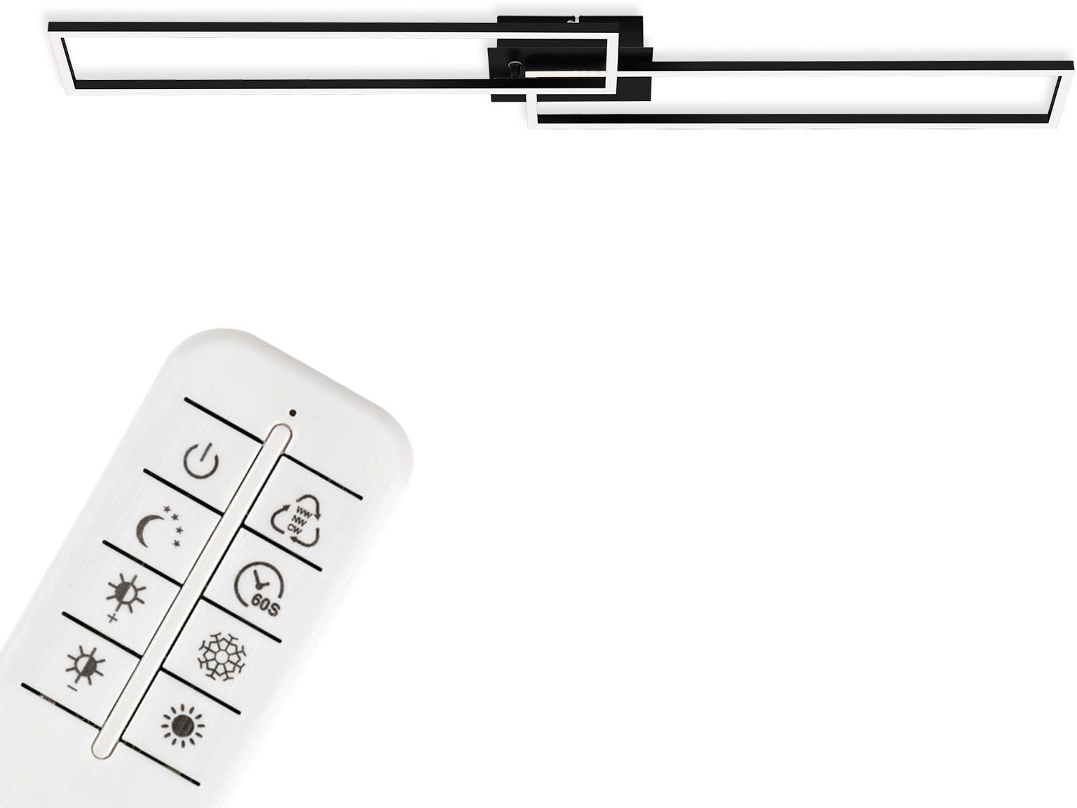 Briloner Leuchten LED lubinis šviestuvas »3145015 FRAME«...