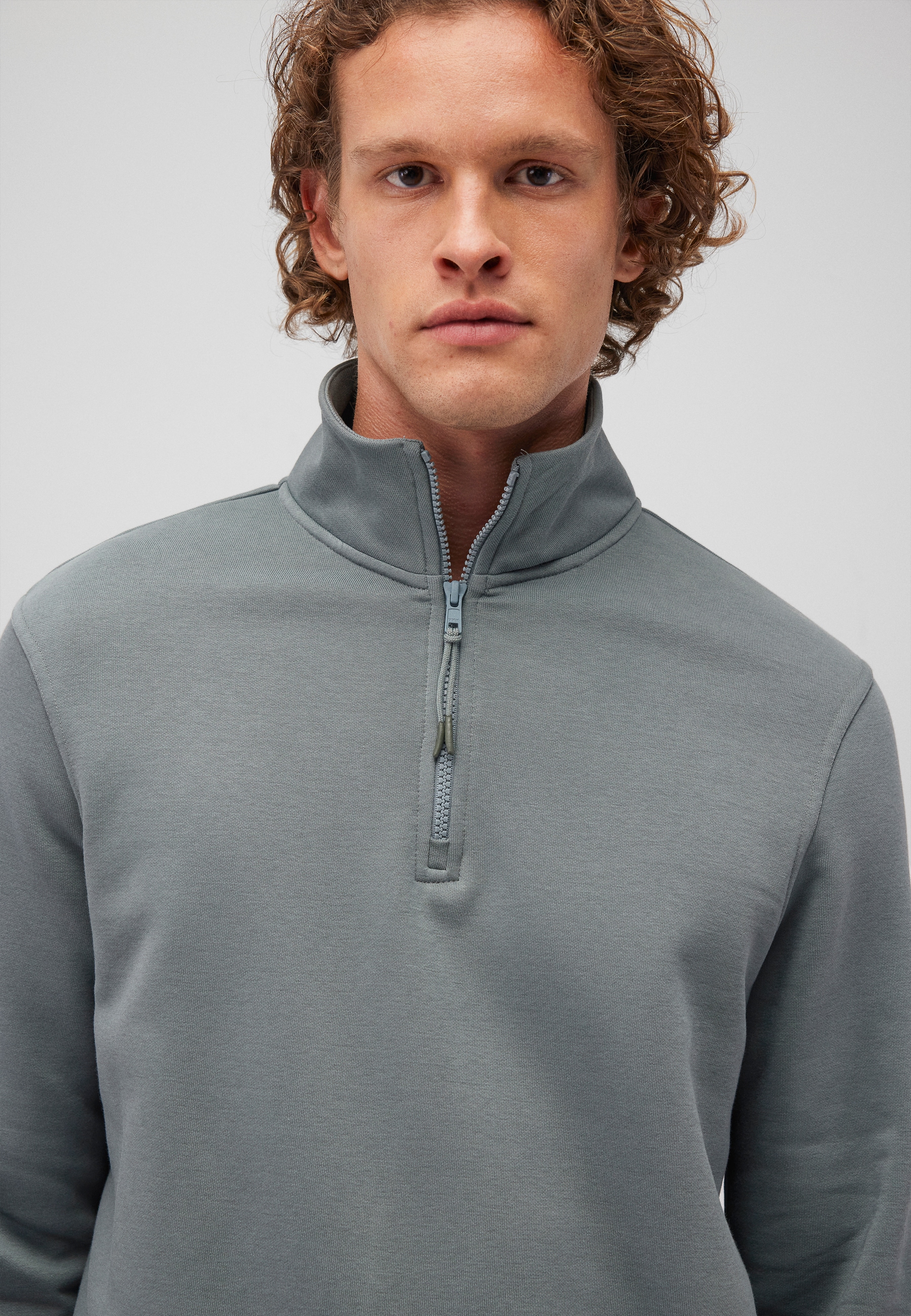 Mavi Troyer »HALF ZIP SWEATSHIRT«, Basic, Semi Basic Sweatshirts