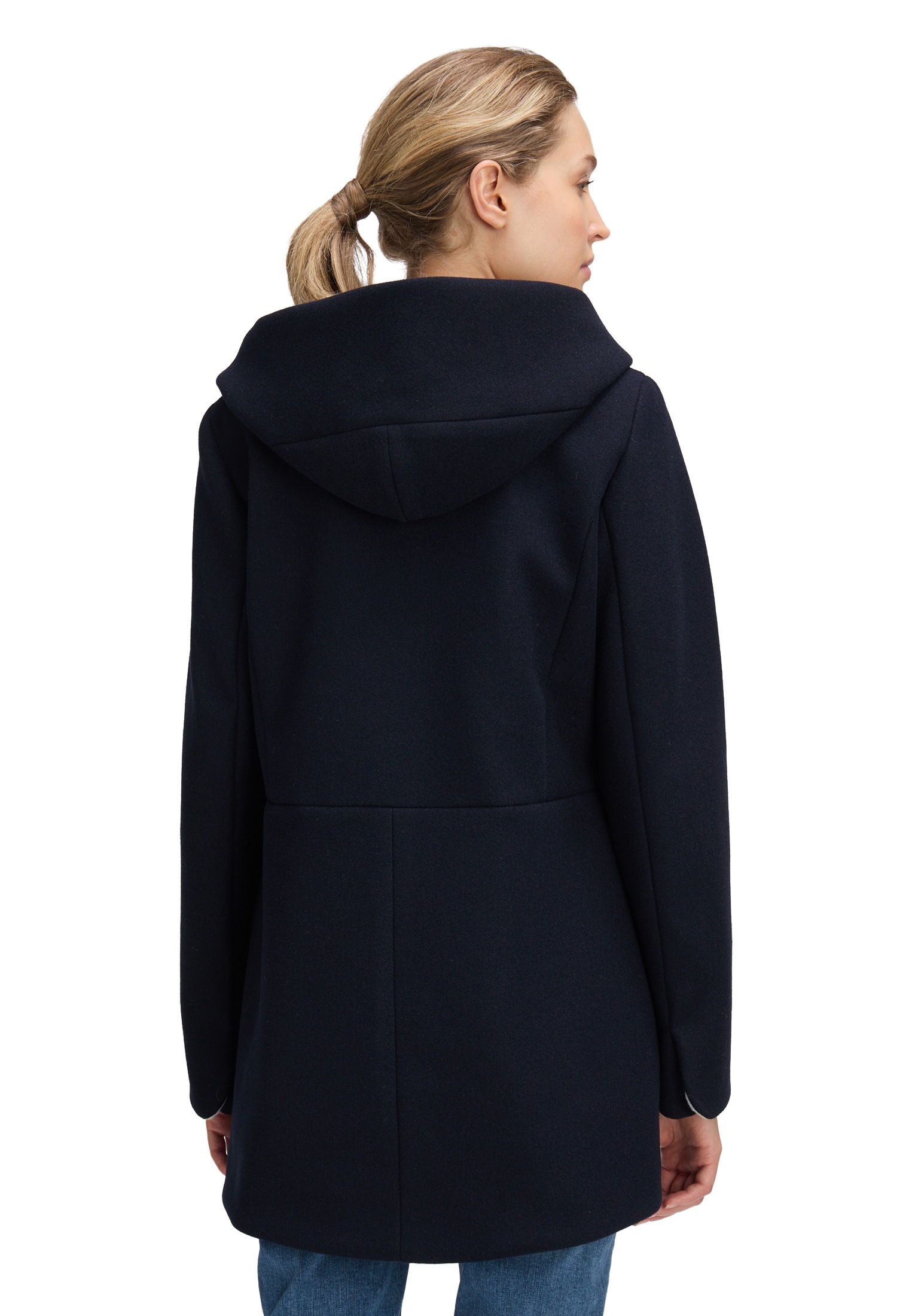 Amber & June Winterjacke »Amber & June Damen Winterjacke mit Kapuze«, mit Kapuze