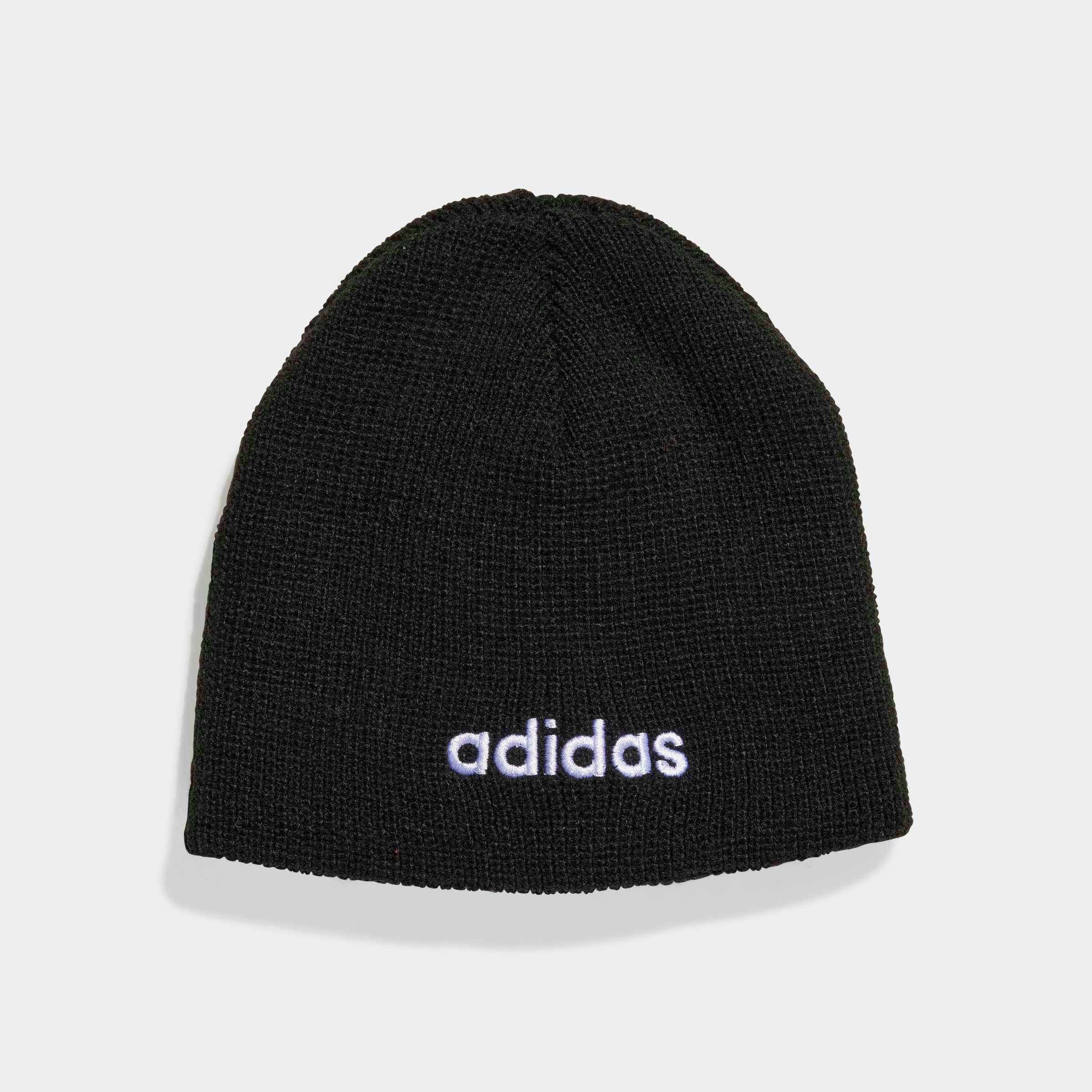 Jungen Beanie "K LINEAR BEANIE", schwarz, ADIDAS PERFORMANCE, Obermaterial: 100% Polyacryl, Mützen