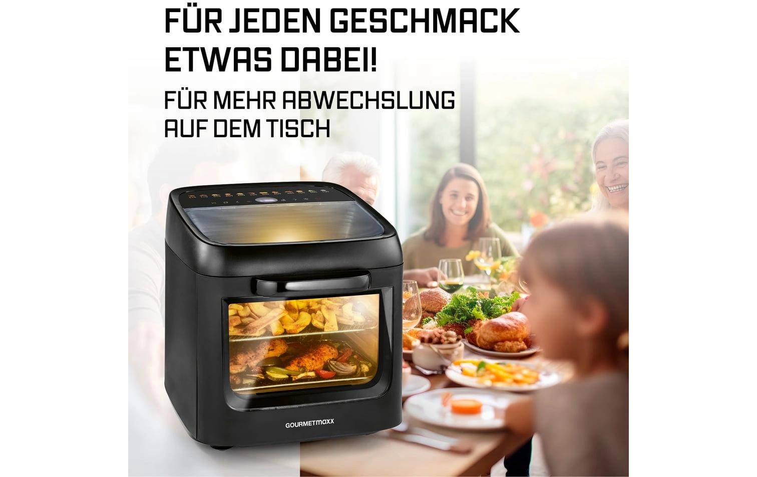 GOURMETmaxx Heißluftfritteuse »12,5 l« 1800 W