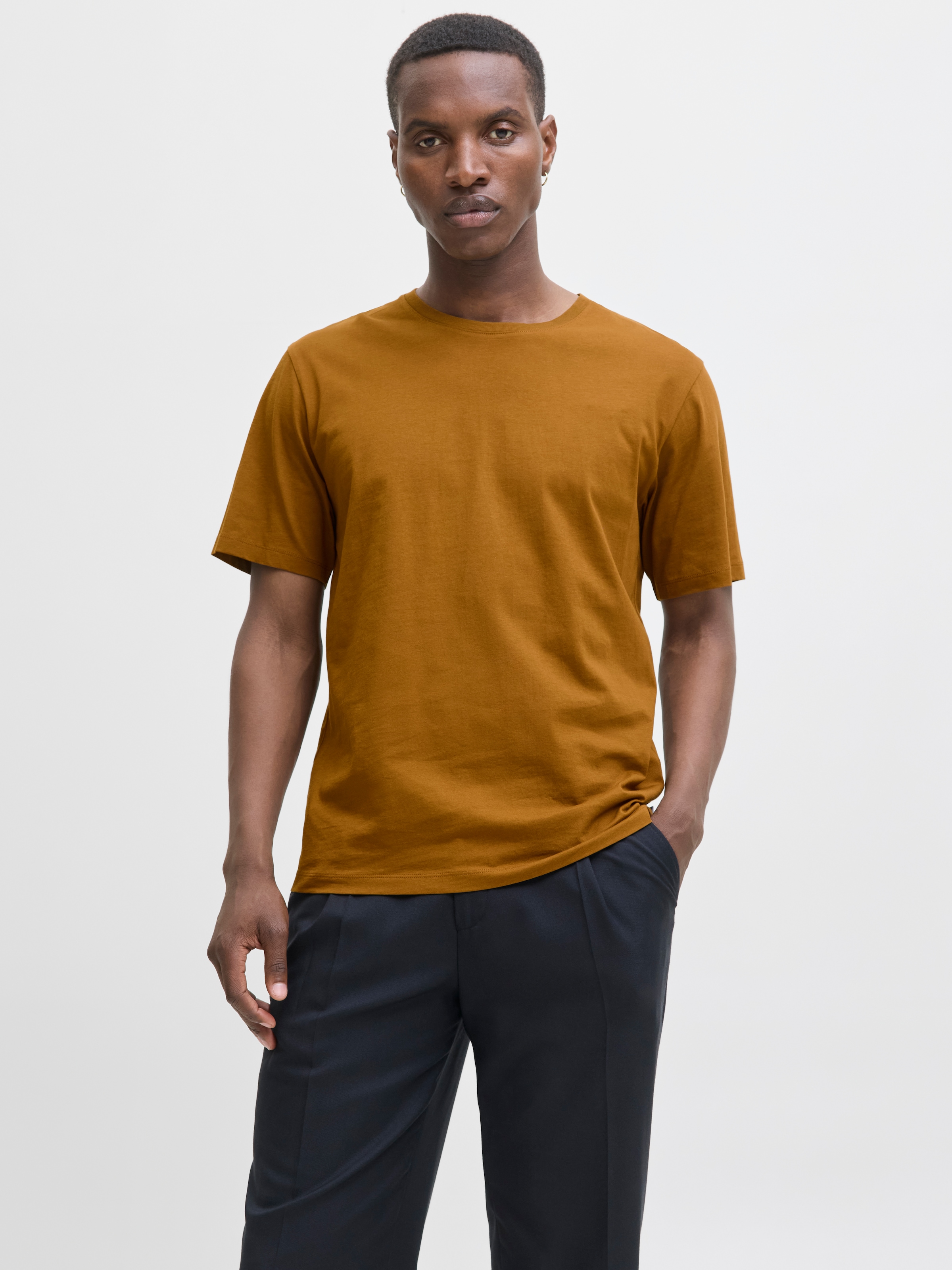 Jack & Jones "JJEORGANIC BASIC TEE SS O-NECK NOOS" Baumwolle, regular fit günstig online kaufen