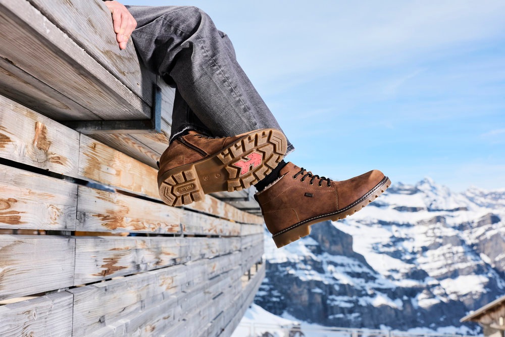 Rieker »FIBER-GRIP«  Winterstiefelette mit wasserabweisender riekerTEX-Membran
