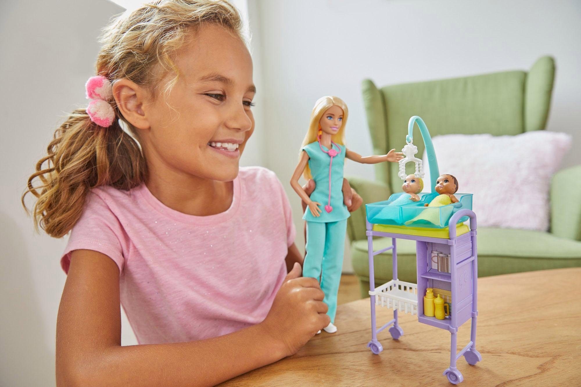 Barbie Anziehpuppe »Kinderärztin, blond«