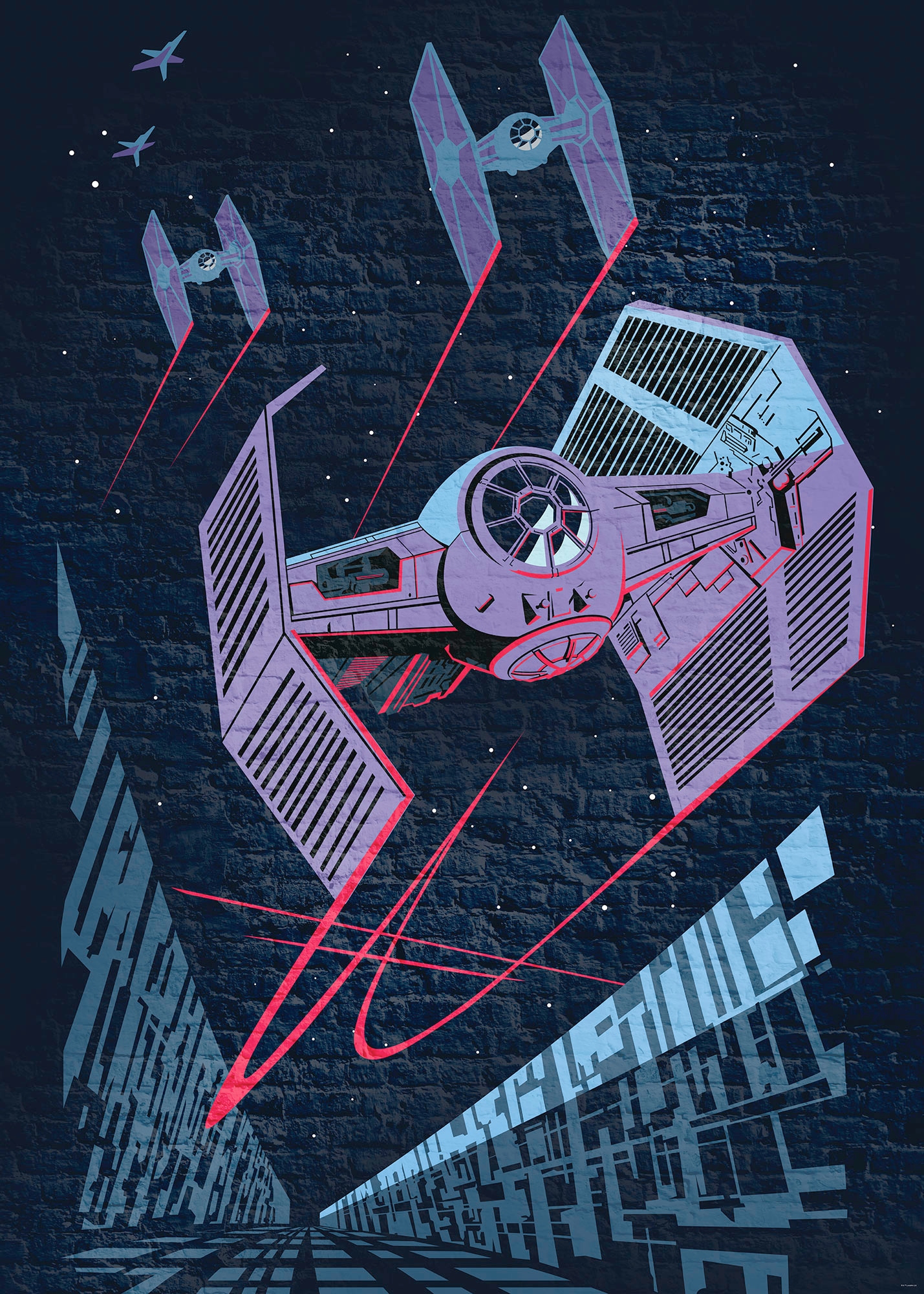 Komar Vliestapete »Star Wars Classic Concret...