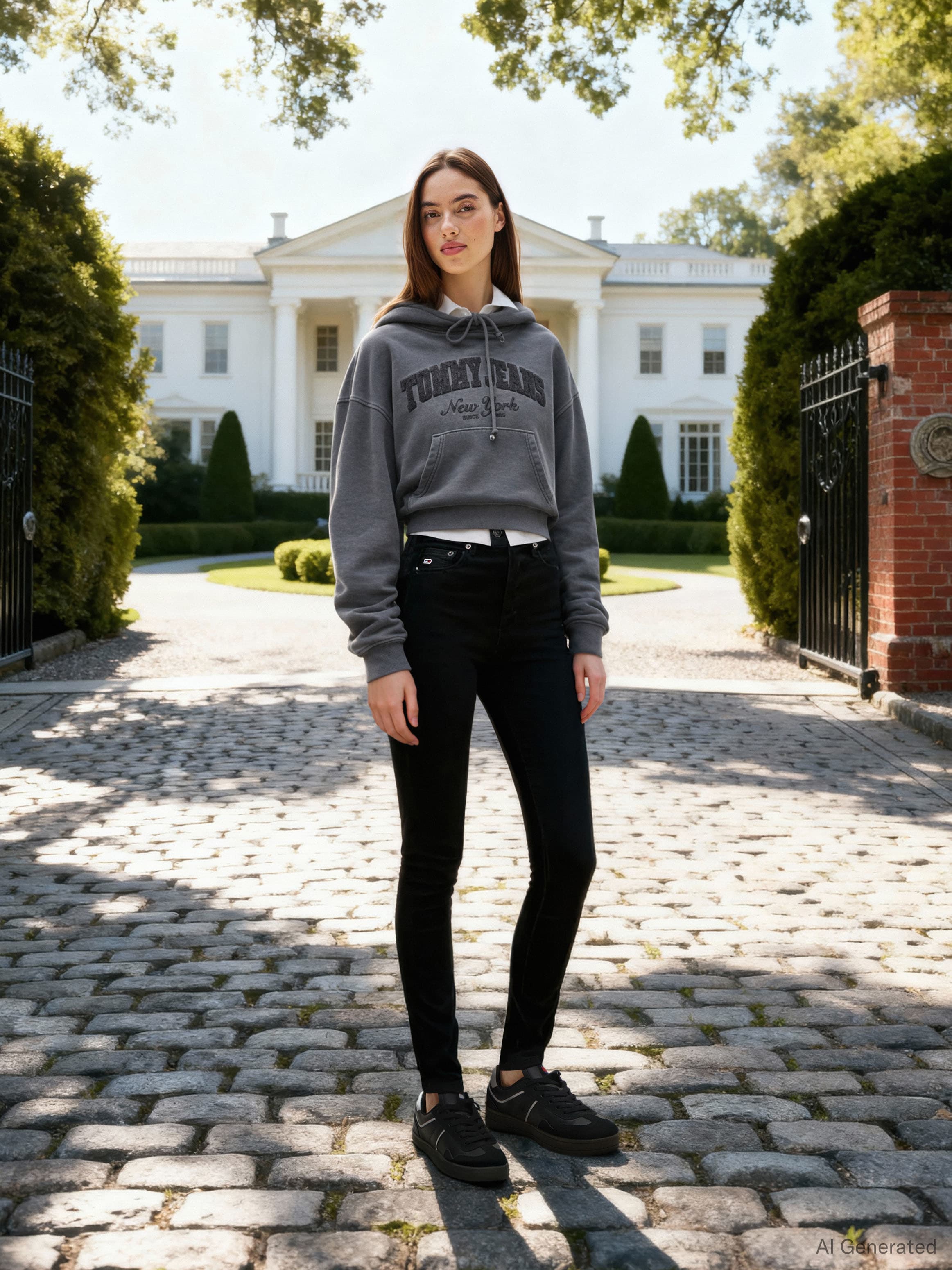 Tommy Jeans Skinny-fit-Jeans »Sylvia High Rise Skinny« Eng anliegende Denim Jeans mit hoher Leibhöhe