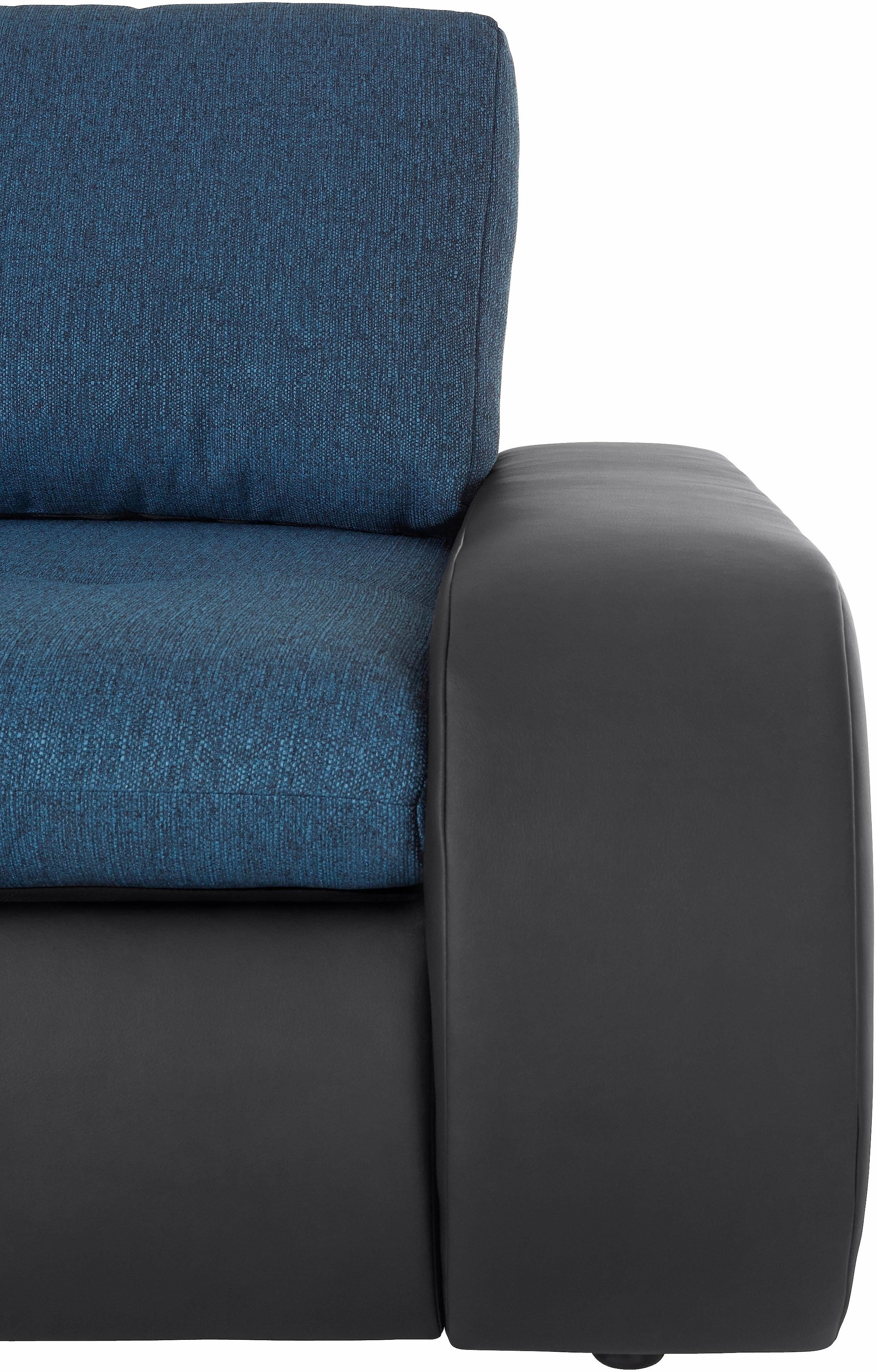 TRENDMANUFAKTUR Ecksofa »Indie, modern und bequem, Materialmix, OTTOs Choice, L-Form«, wahlweise XL oder XXL