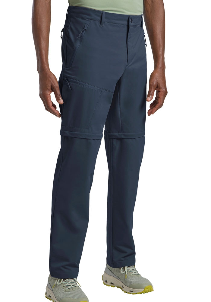 Jack Wolfskin Zip-off-Hose "PICO TRAIL ZIP OFF PANTS M" Zip-Off Trekkinghose, strapazierfähig, atmungsaktiv