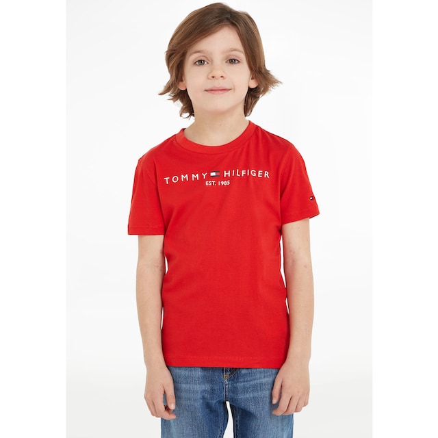 und Tommy | TEE«, online Mädchen Hilfiger kaufen BAUR »ESSENTIAL Jungen für T-Shirt