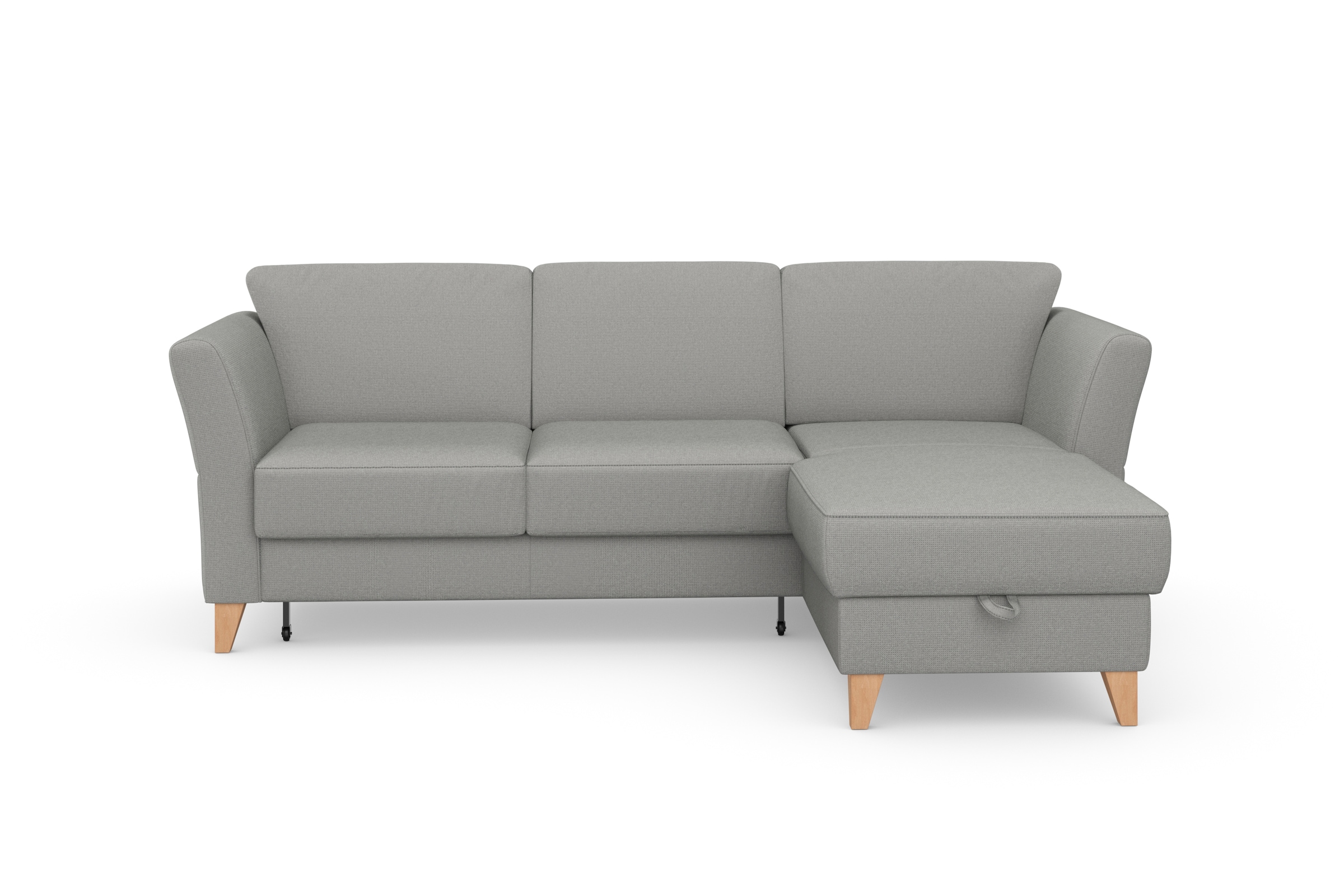 sit&more Ecksofa "Visby L-Form", Wahlweise mit Bettfunktion und Bettkasten, günstig online kaufen