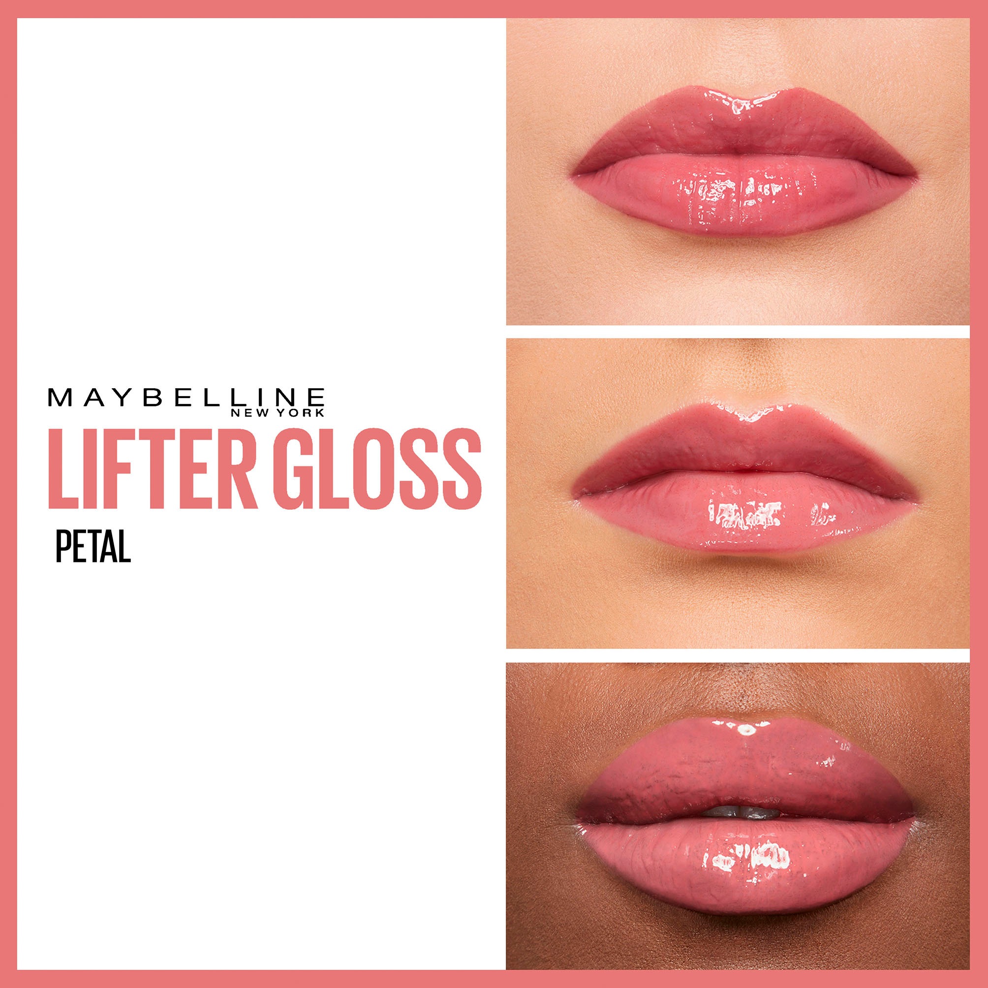 MAYBELLINE NEW YORK Lipgloss »Lifter Gloss«, mit natürlichen Inhaltstoffen