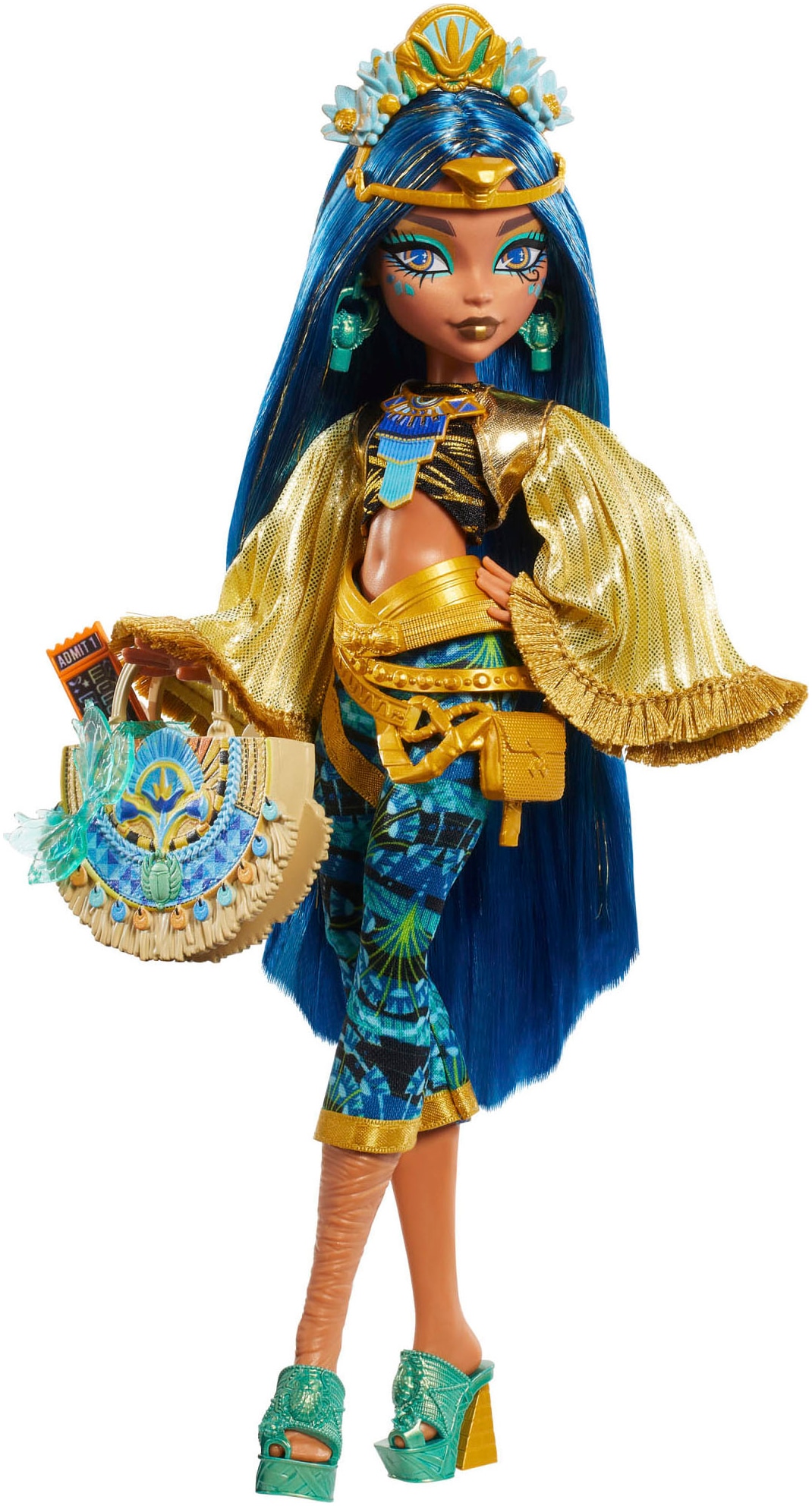 MonsterHigh™ Anziehpuppe »Monsterfest Cleo de Nile mit Festival-Outfit«