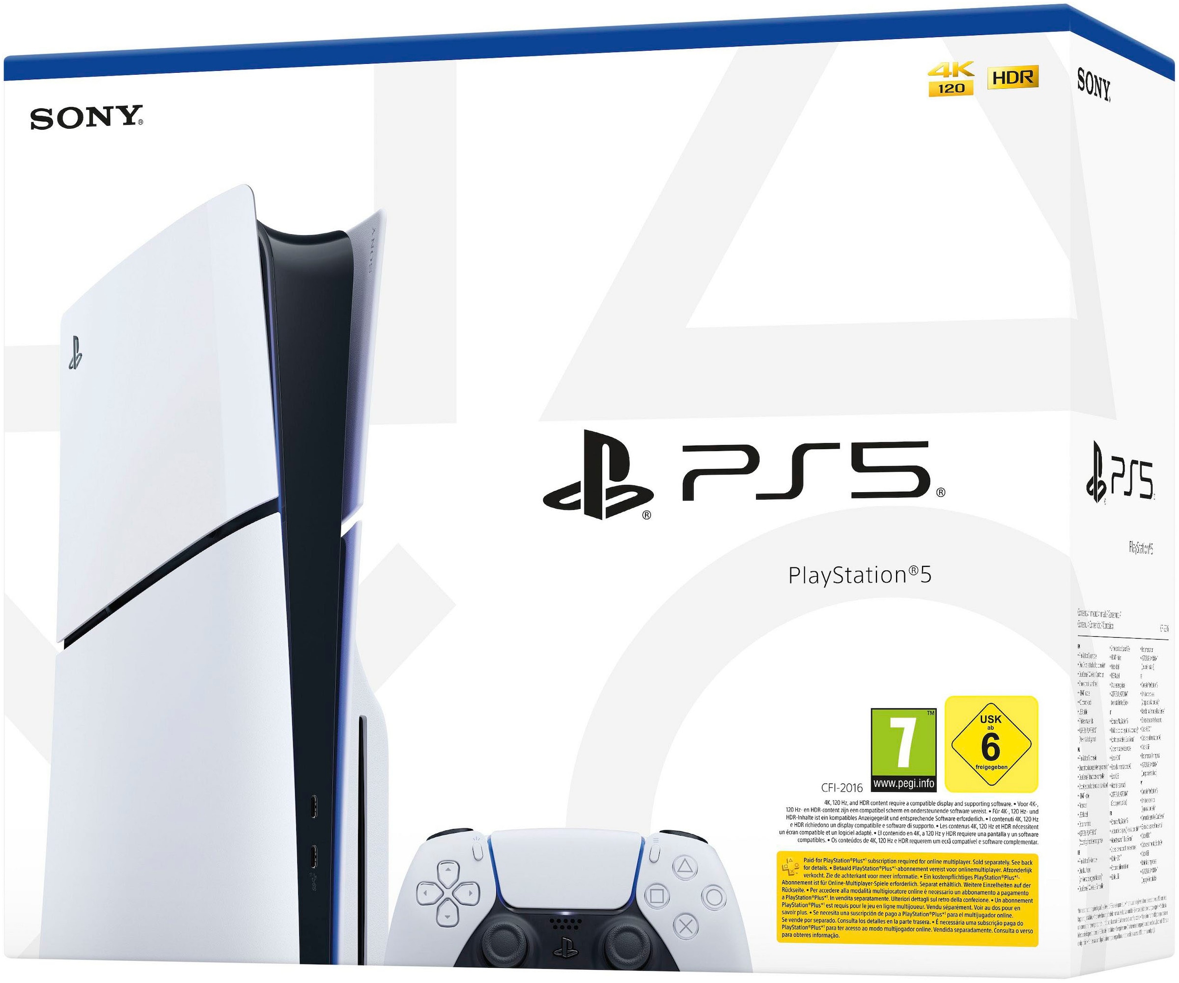 PlayStation 5 Konsolen-Set »Disk Edition (Slim) + vertikaler Standfuß«