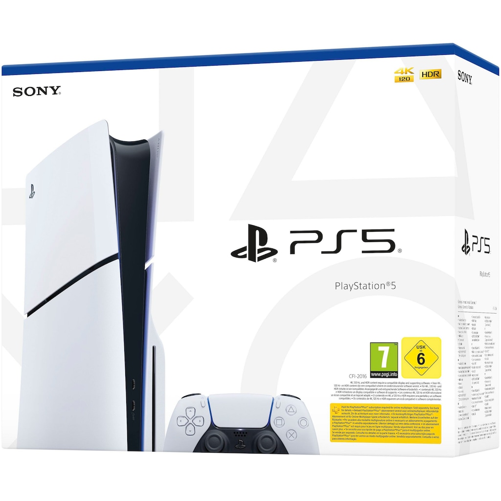 PlayStation 5 Konsolen-Set »Disk Edition (Slim) + vertikaler Standfuß«