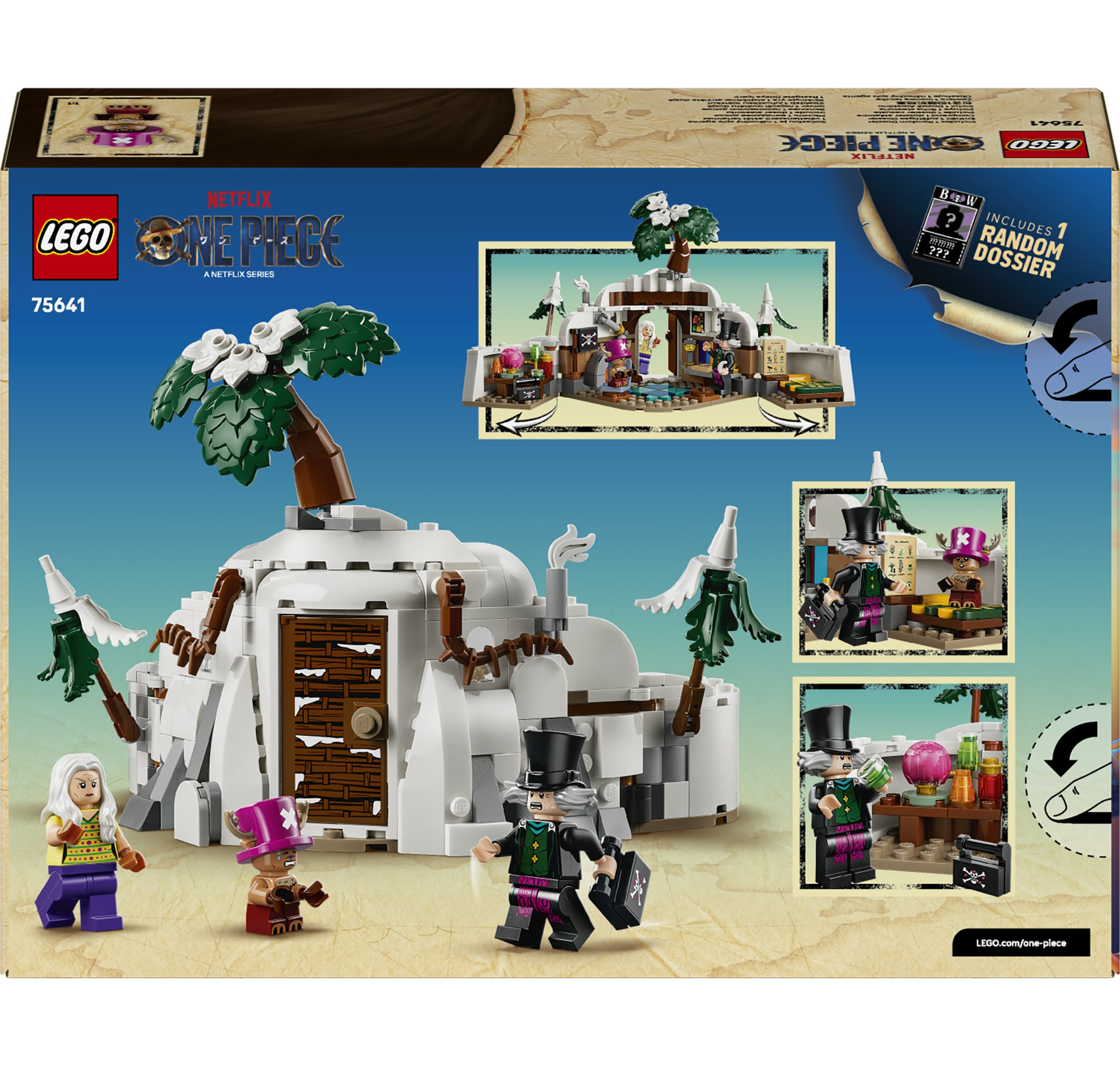 LEGO® Konstruktionsspielsteine »Doc Baders Versteck (75641), LEGO ONE PIECE« Made in Europe