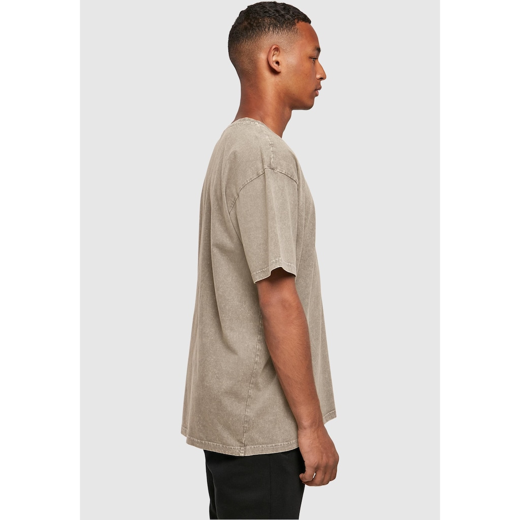 Merchcode T-Shirt »Merchcode Herren Cherry Acid Washed Oversize Tee«, (1 tlg.)