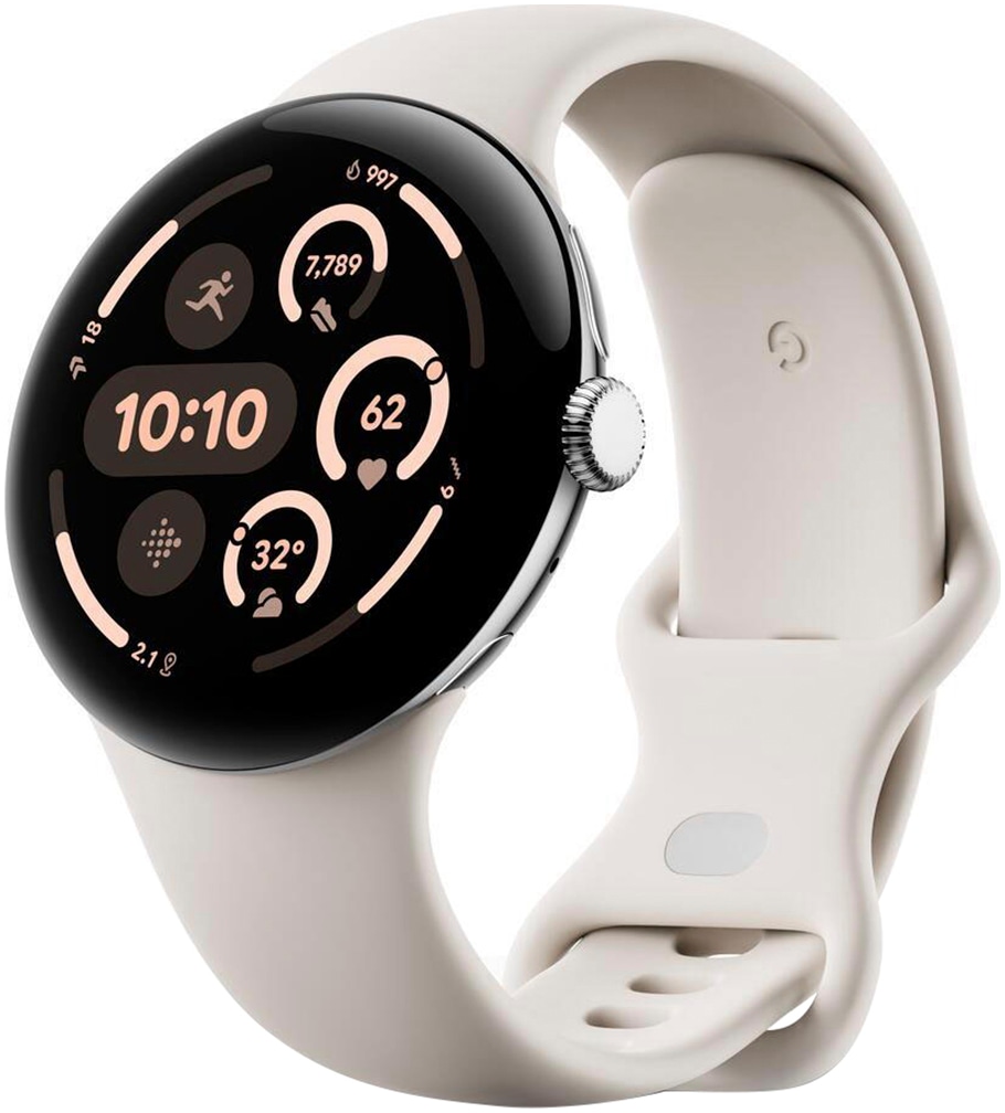 Google Smartwatch »Pixel Watch 3 45mm WIFI«, (4,5 cm / 1.77 Zoll), Watch OS 5, 32 GB,)