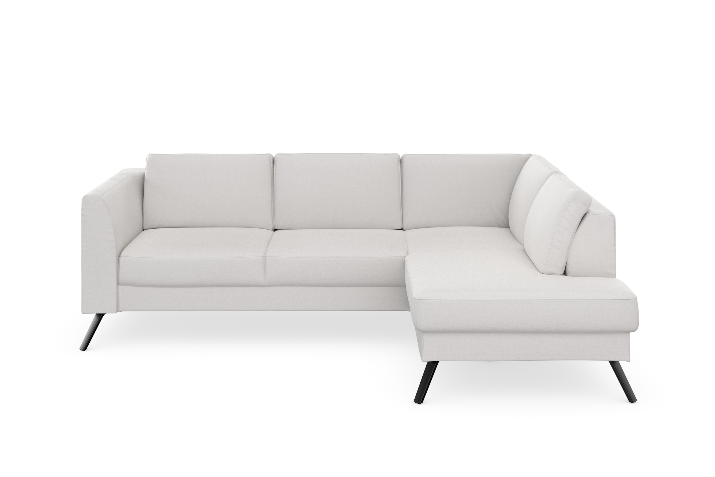 sit&more Ecksofa »Lindholm L-Form«, mit Sitztiefenverstellung und Federkern